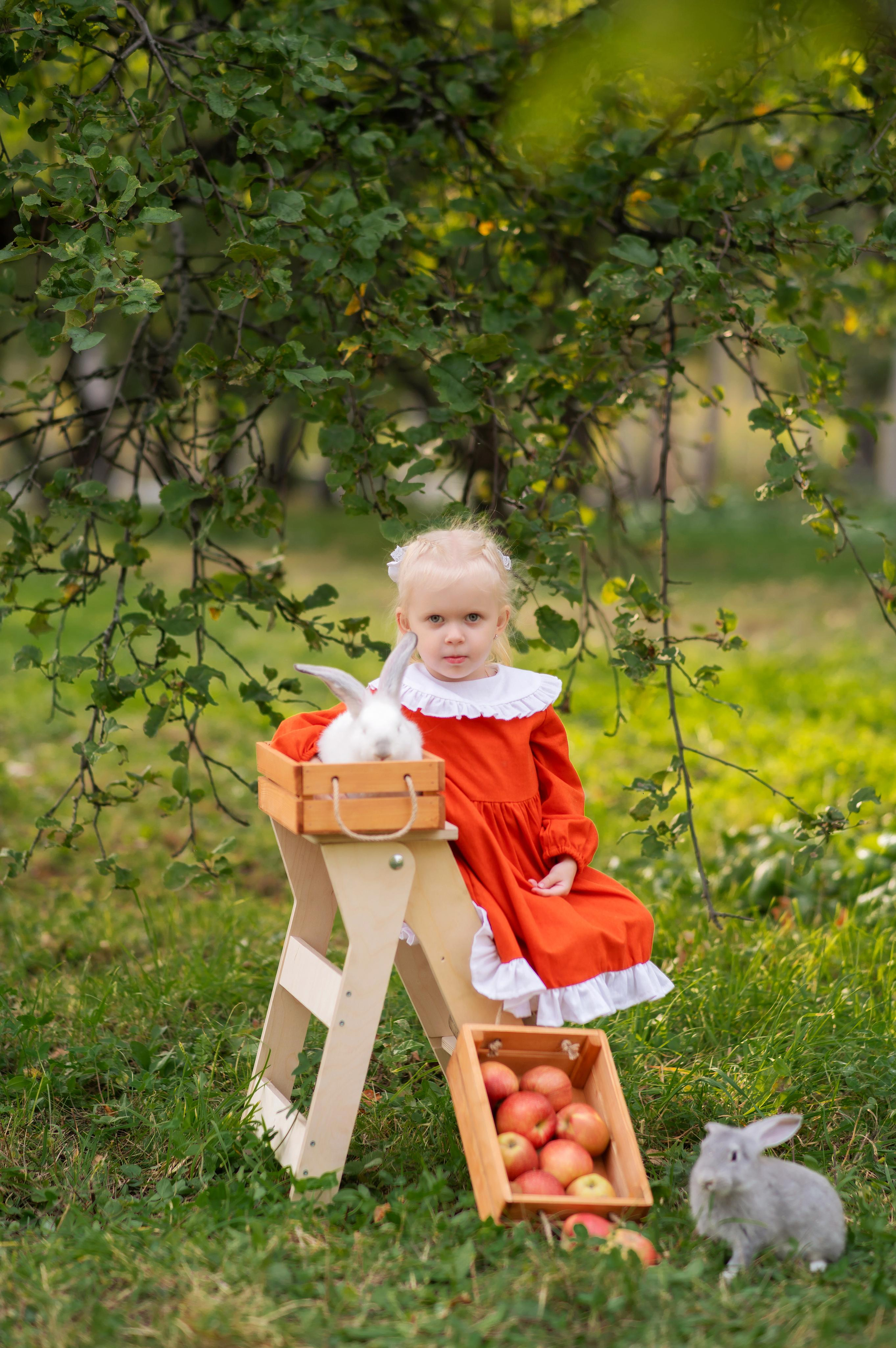 Яблоки. Детский и семейный фотограф Москва Рязань