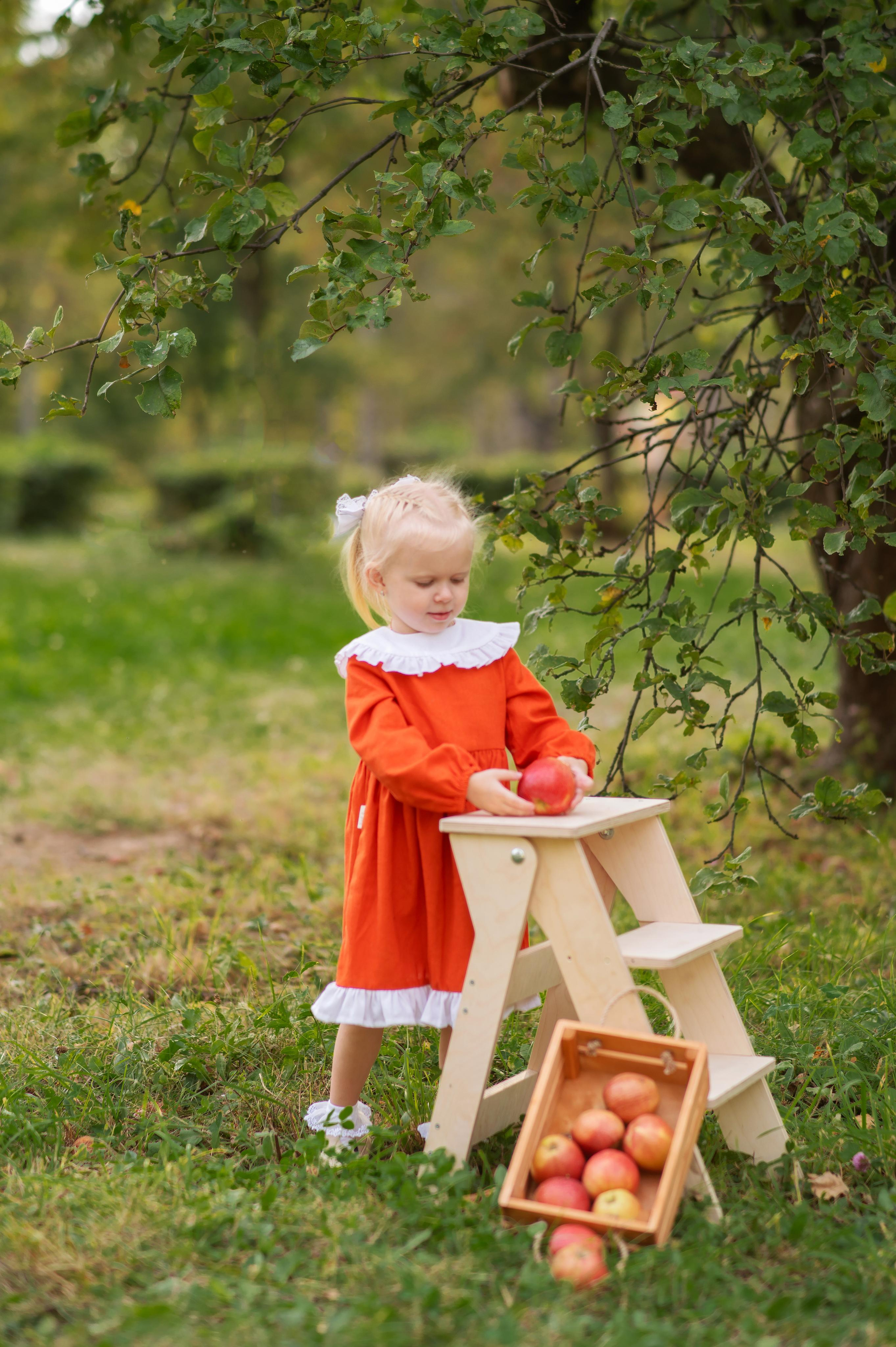 Яблоки. Детский и семейный фотограф Москва Рязань