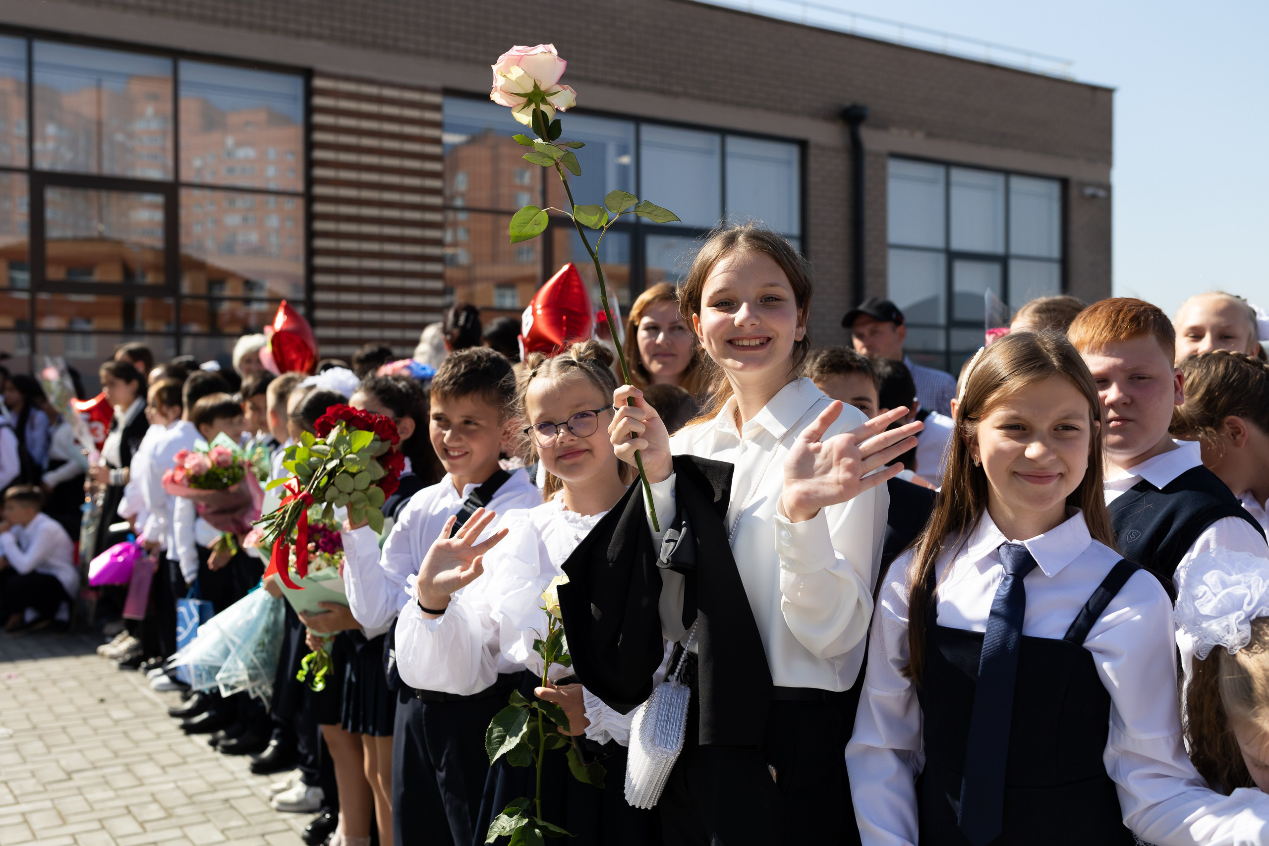 Линейка 1 сентября. Профессиональный Фотограф в Москве Андрей Славнов