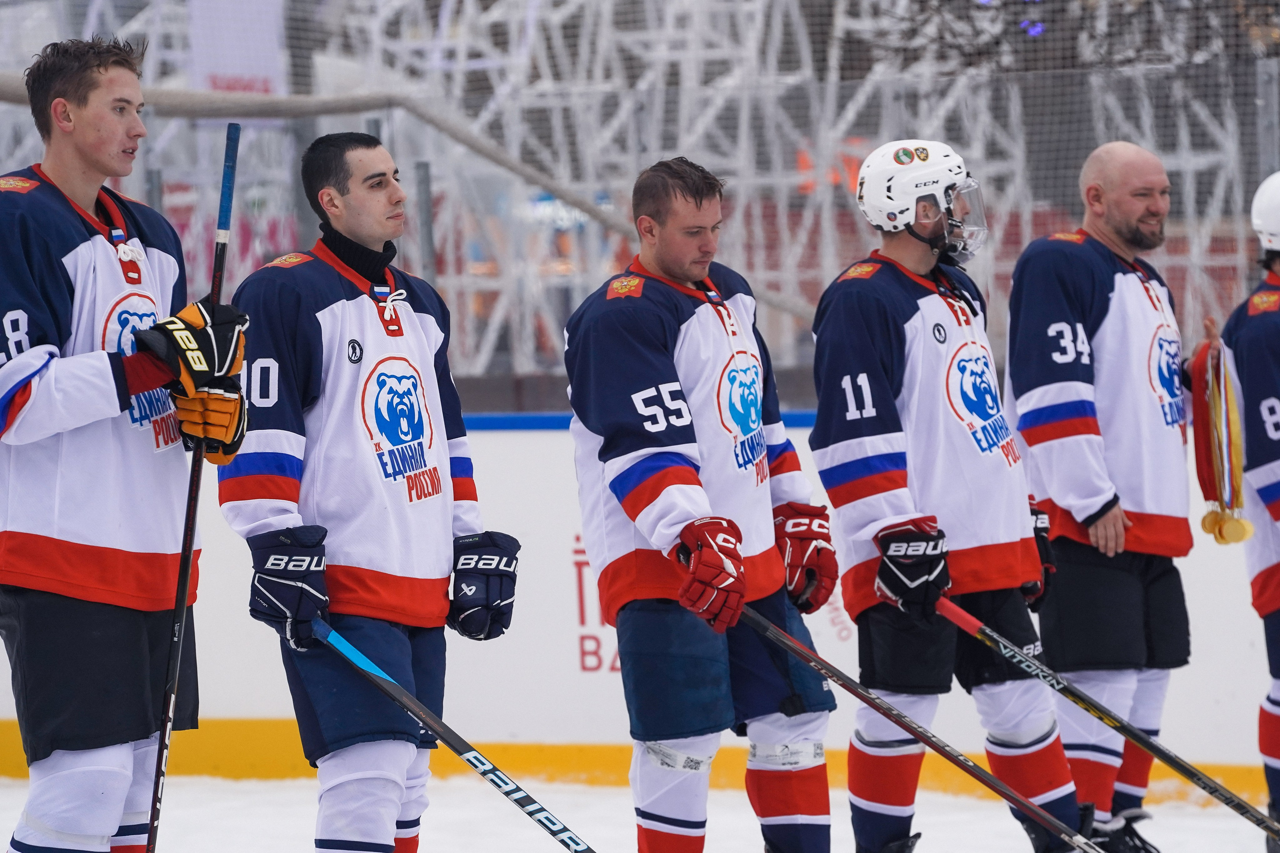 Хоккейный матч на ВДНХ. Анна, фотограф Москва, Зеленоград