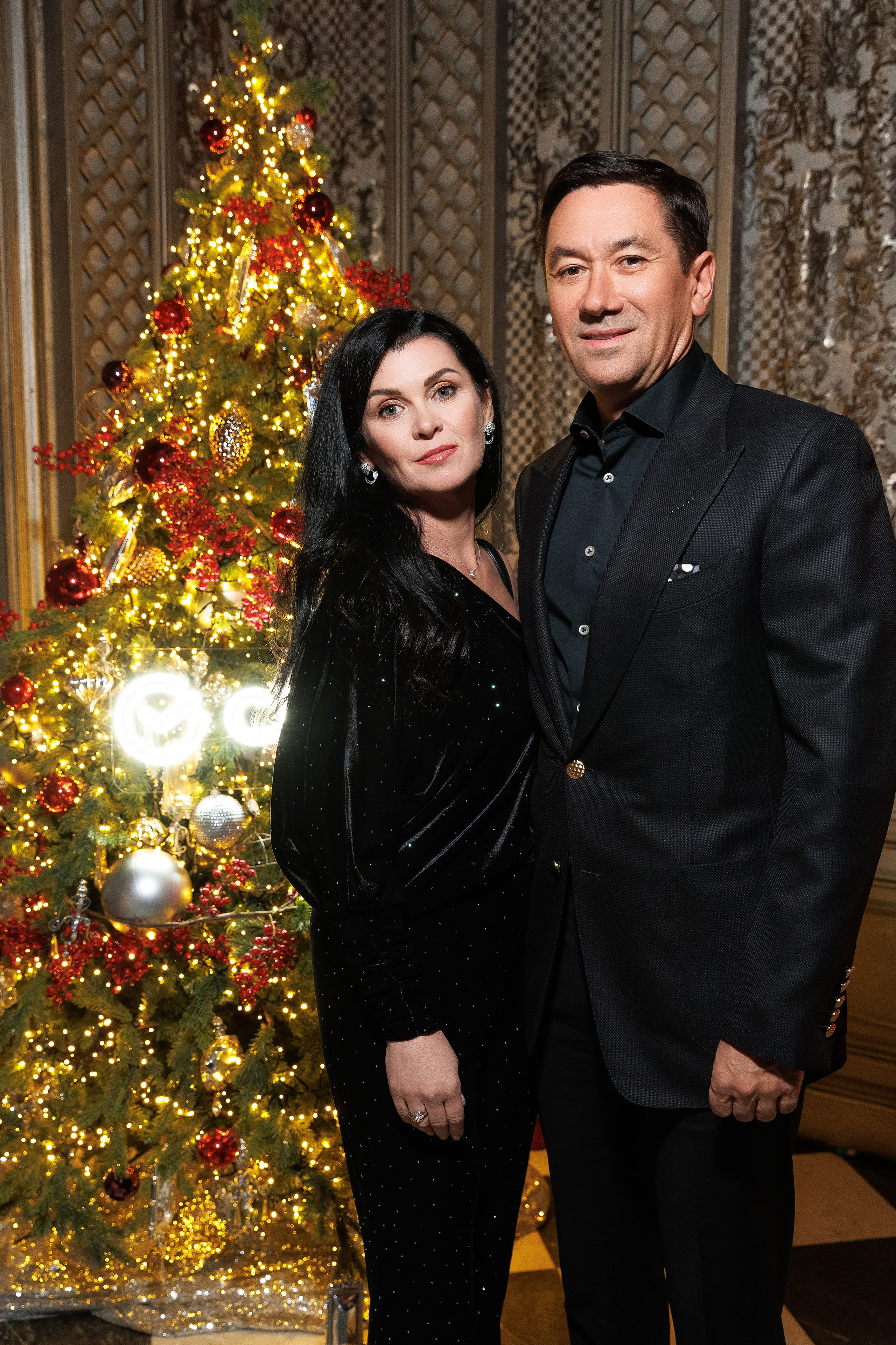 Новогодний ужин Сбер