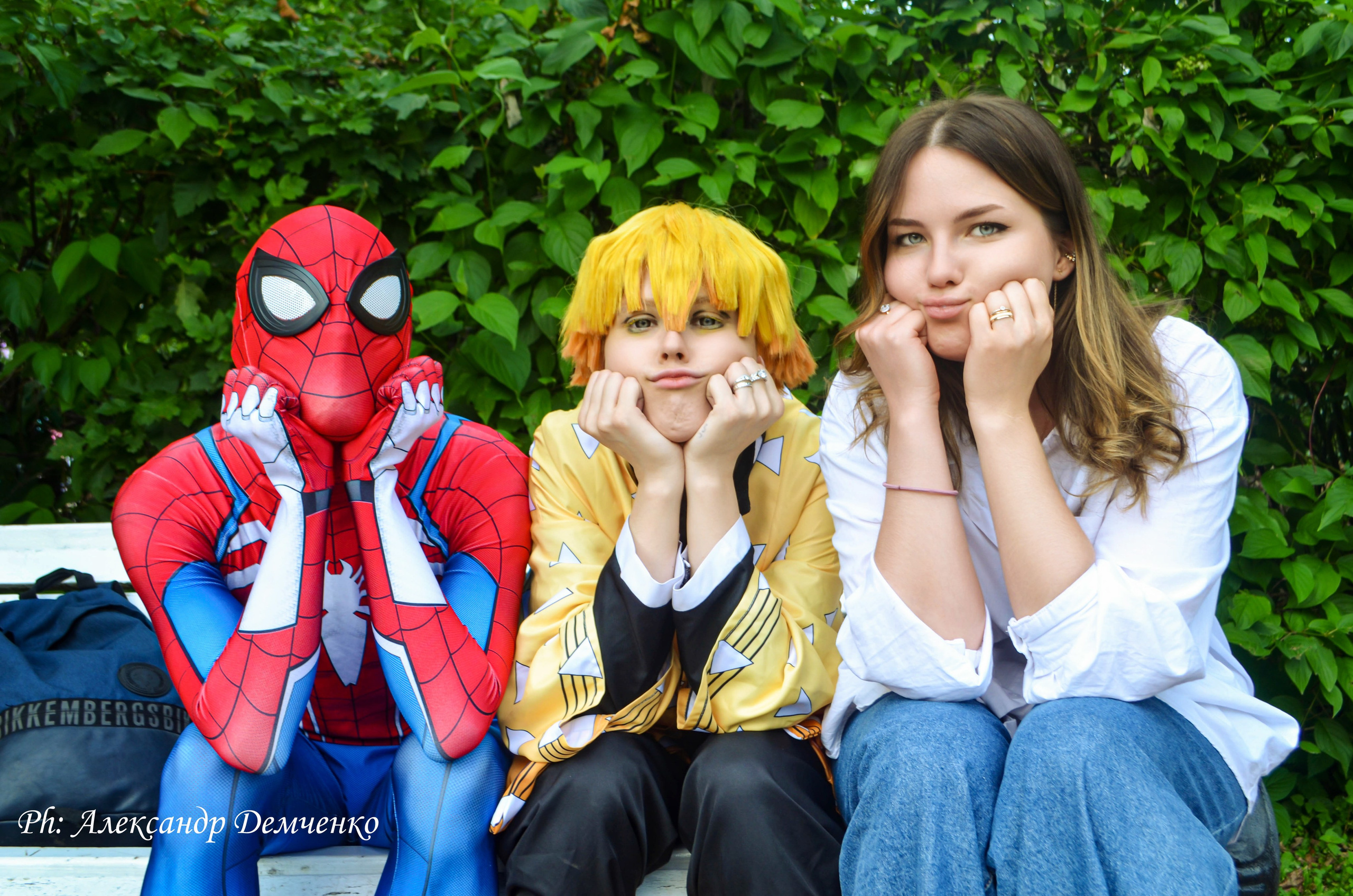 Фотосессия в Парке Горького на Лидеры молодого контента
