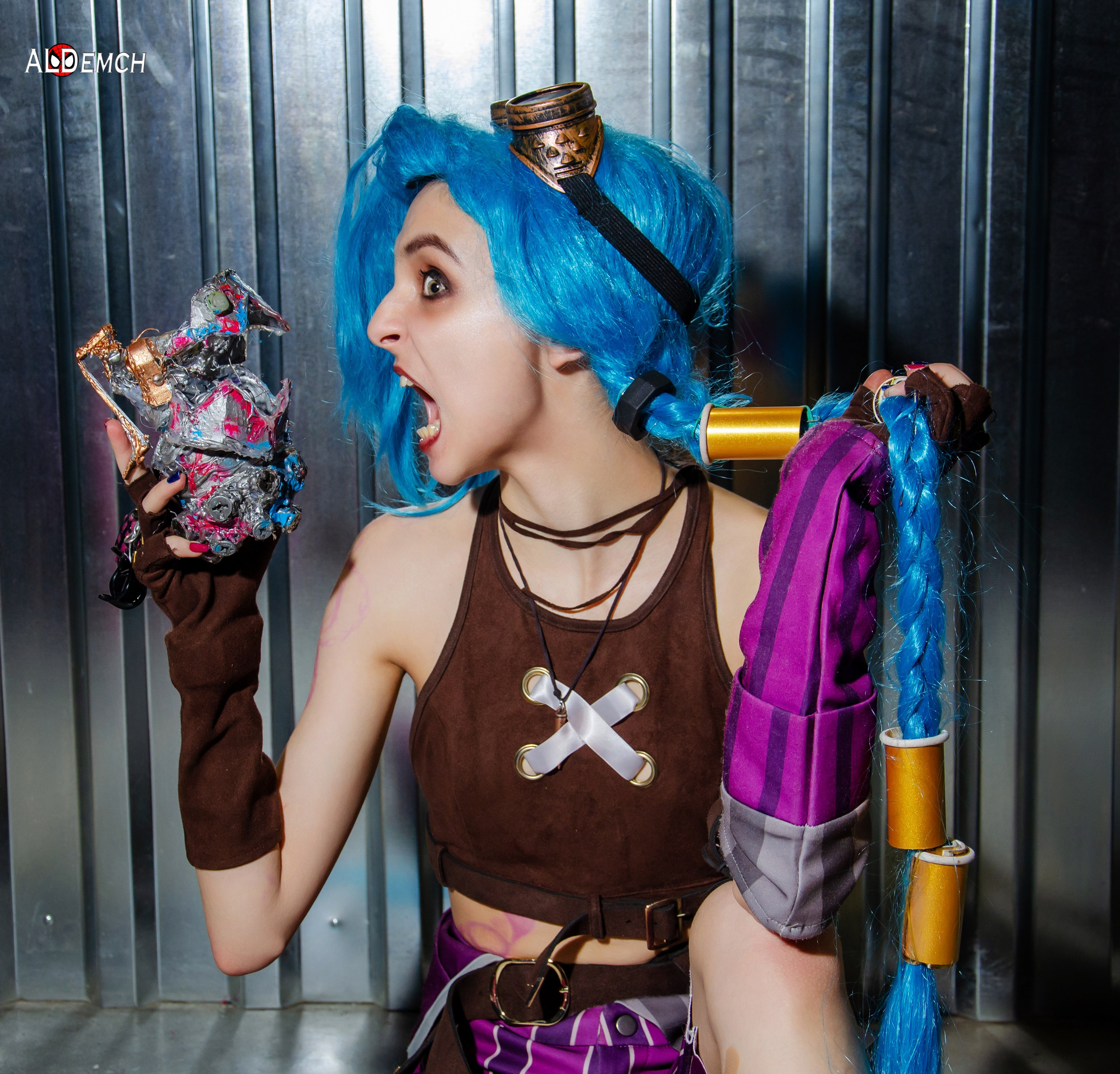 Аркейн, Ви, Джинкс, Лига Легенд персонажи косплей фото