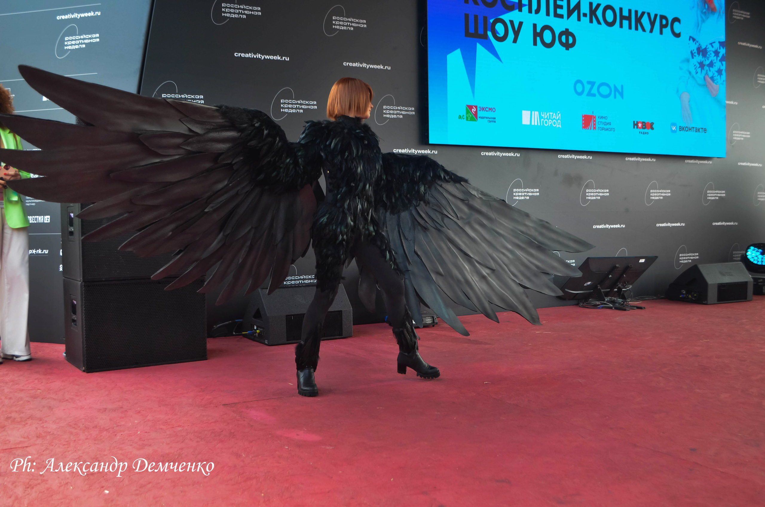 Фотосессия сцены в Москве на разных репортажных мероприятий