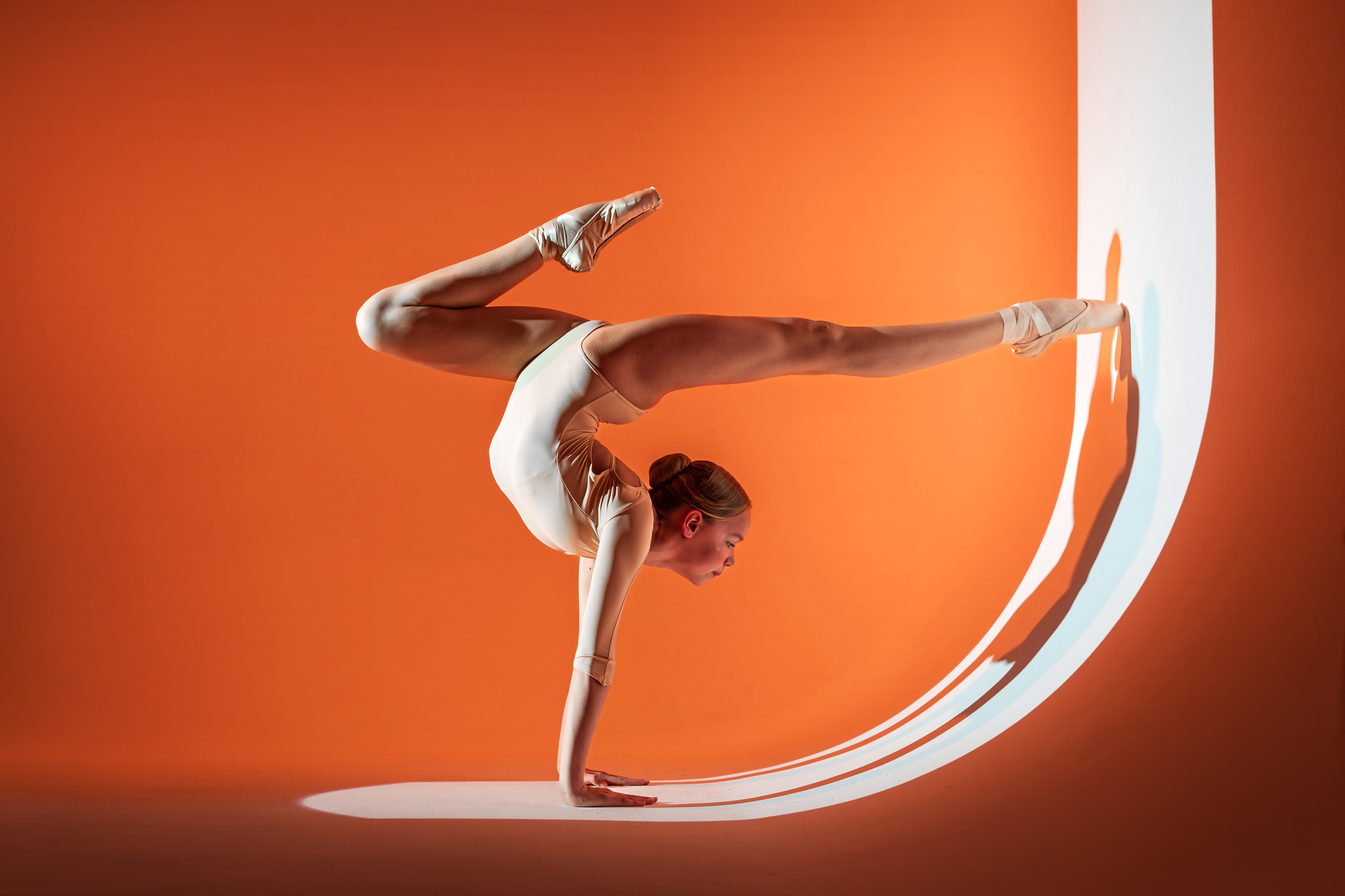 Балетная съёмка на белой циклораме и фонах. Балетный фотограф Алина Ханько — Душа Балета