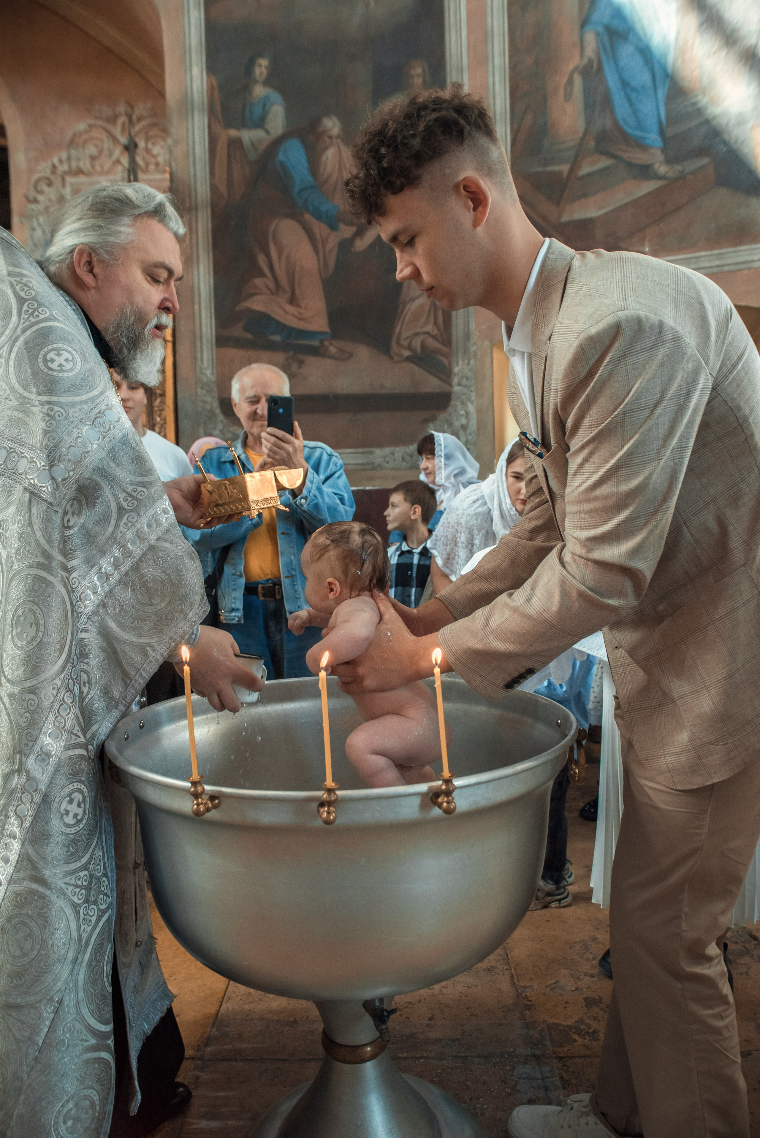 Крещение Артема (с. Спирово Церковь Введения во храм Пресвятой Богородицы)