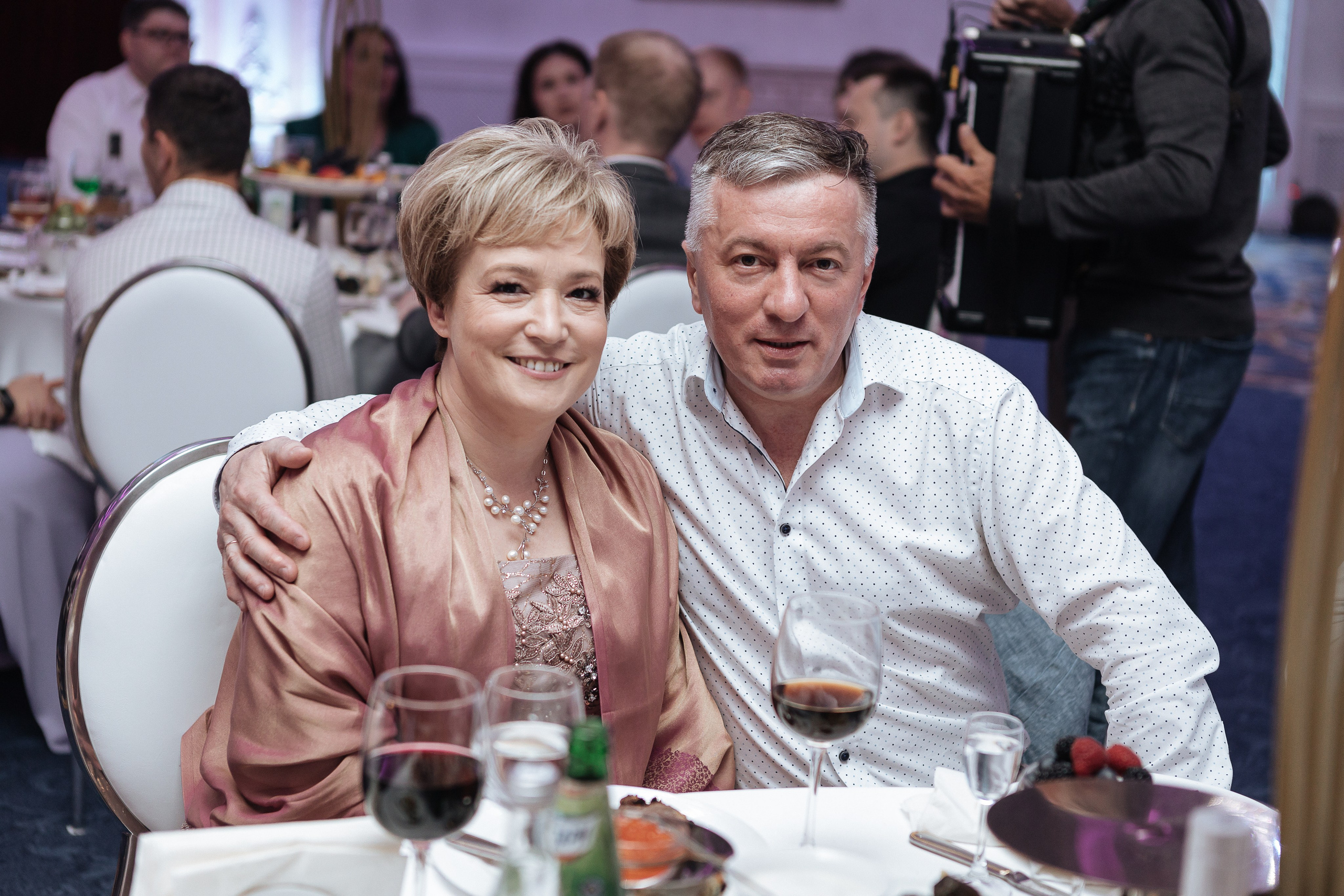 Банкет В «Триумф». Фотограф Нелля Кадикина