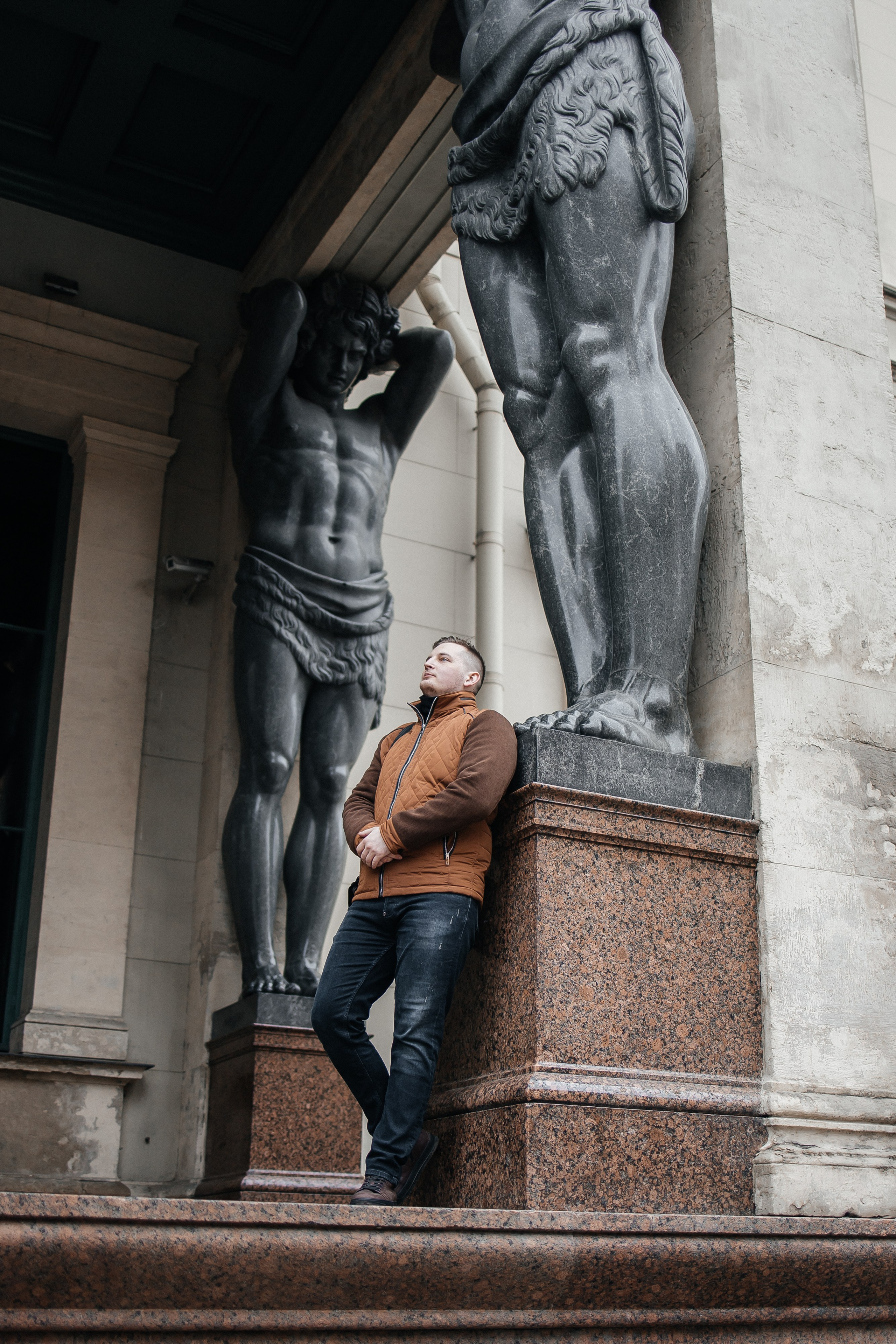 Фотопрогулка по Питеру с Ильёй. Фотограф в Санкт-Петербурге Аня Григорьева ♡