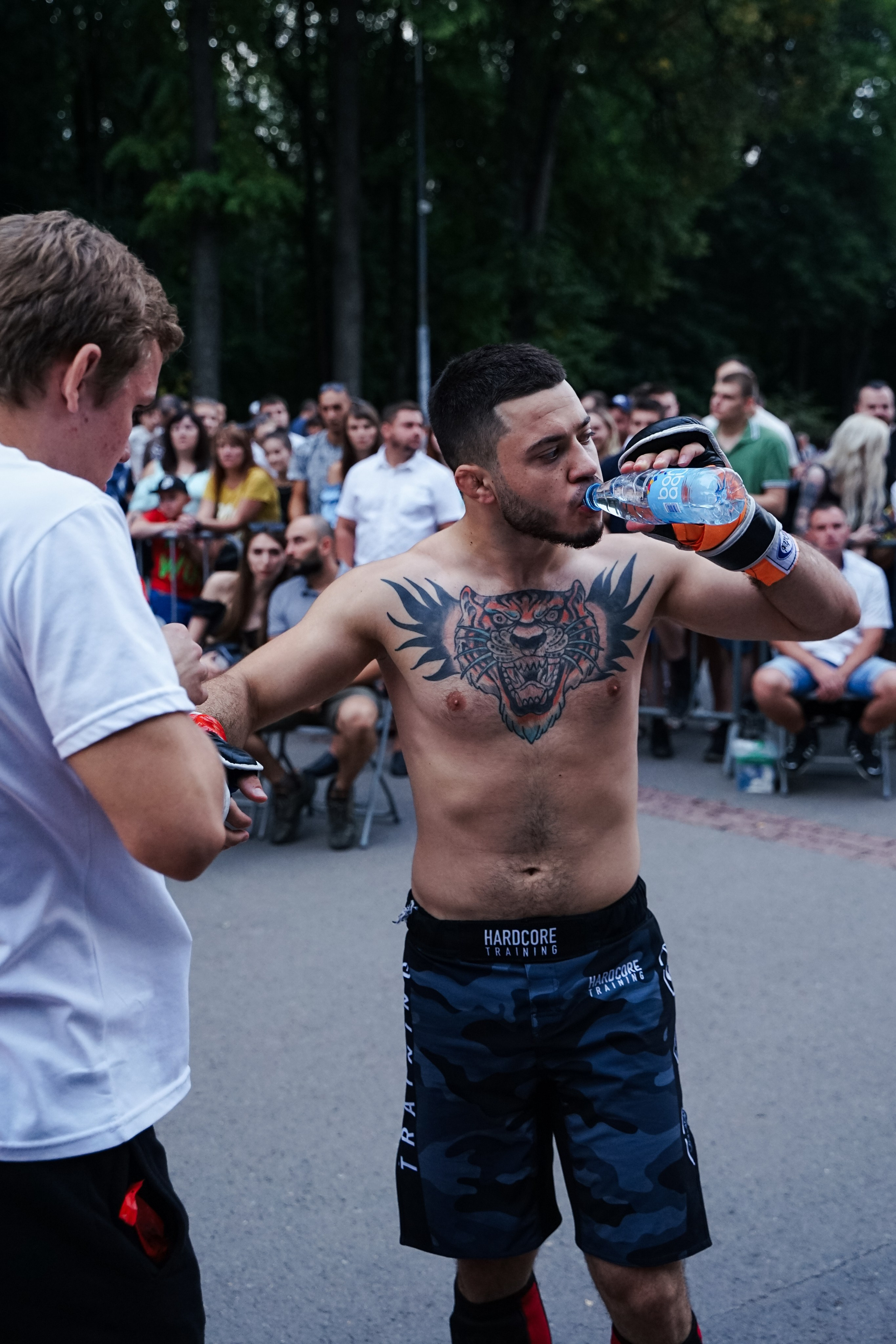 Вечер боев в ЦПКиО. Фотограф Надежда Погребняк | Рязань | Москва
