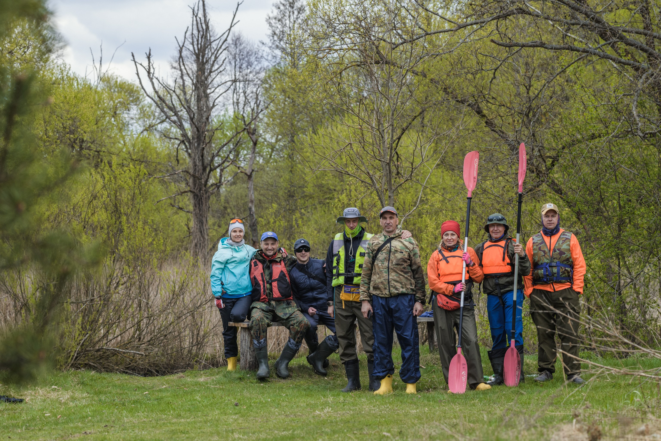 Водный поход 1-й кс по реке Случь. Репортажный фотограф Владимир Беляй