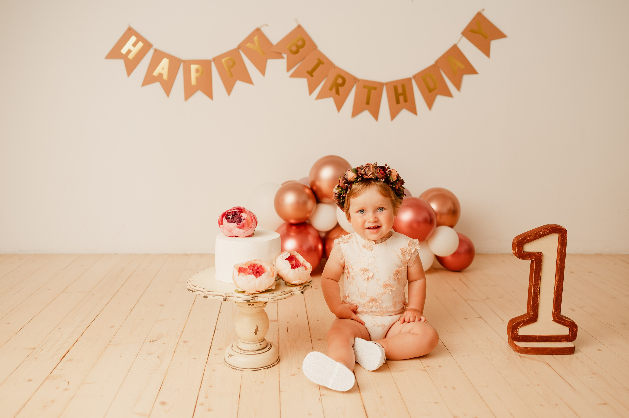 Годик. Фотограф новорожденных и семей Юлия Коноплева в Москве