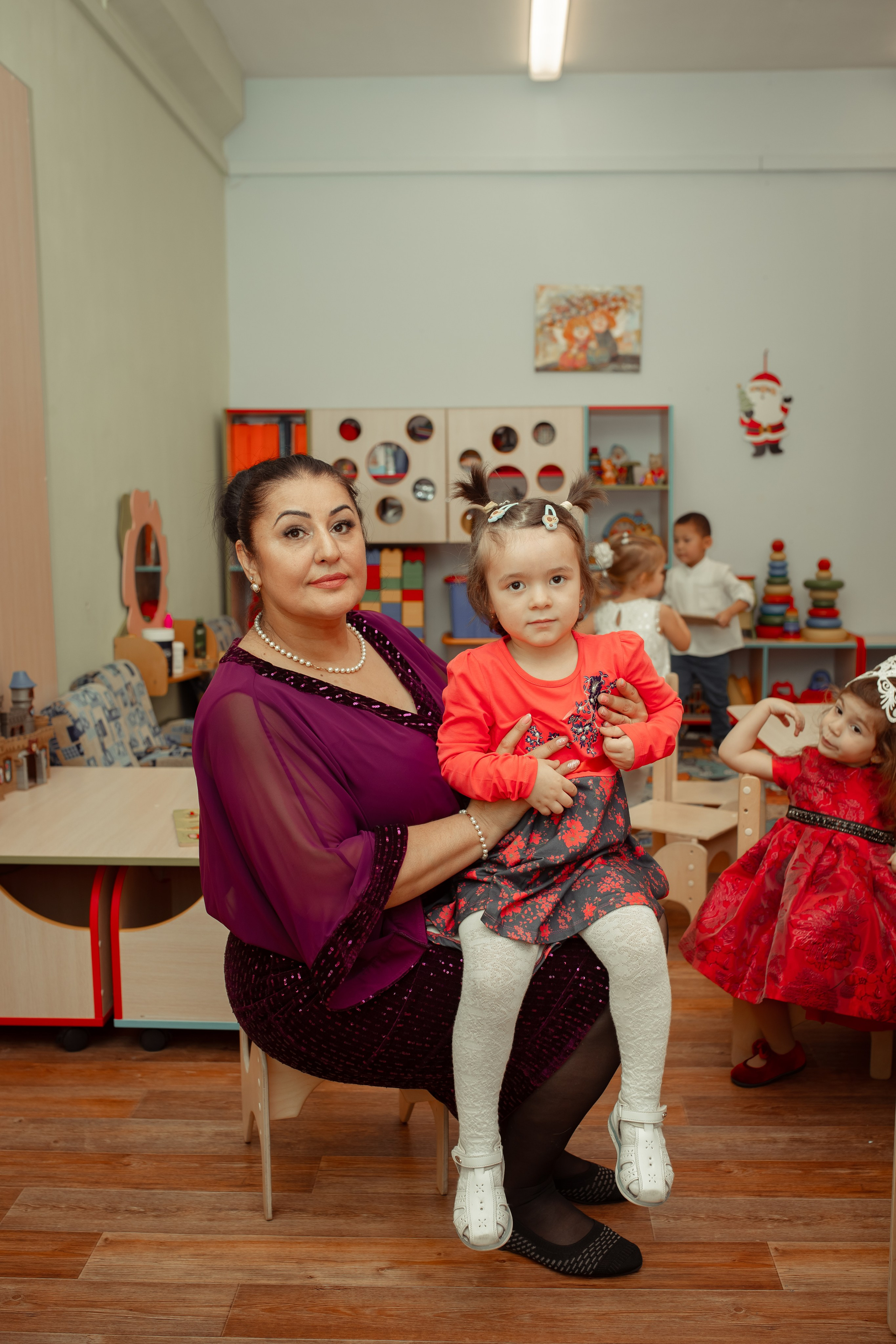 Новогодний утренник в детском саду. Семейный и детский фотограф в Москве Дорогова Екатерина