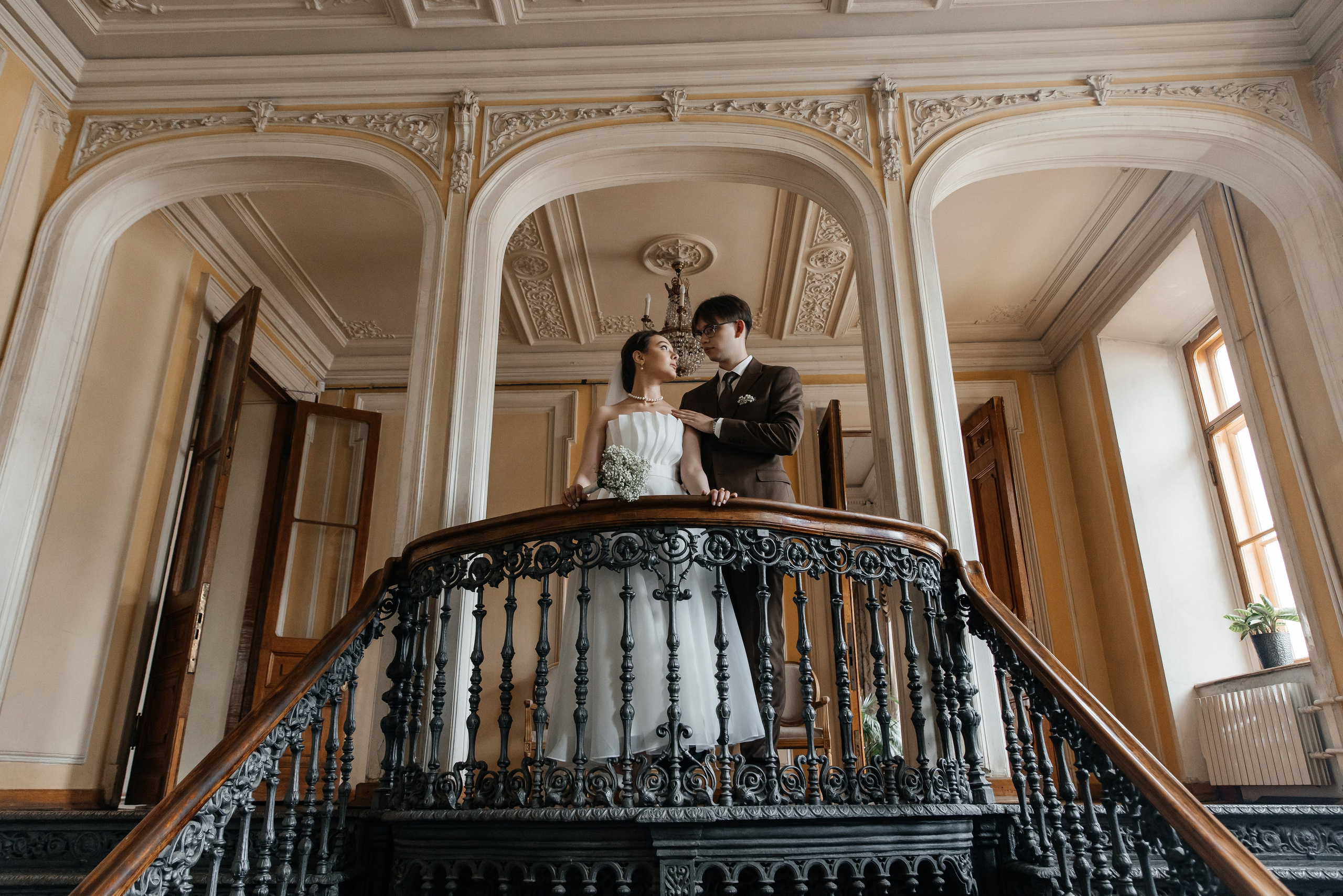 Вероника и Юрий|Савеловский|Библиотека им. Пушкина. Фотограф Москва Шептаев Артём