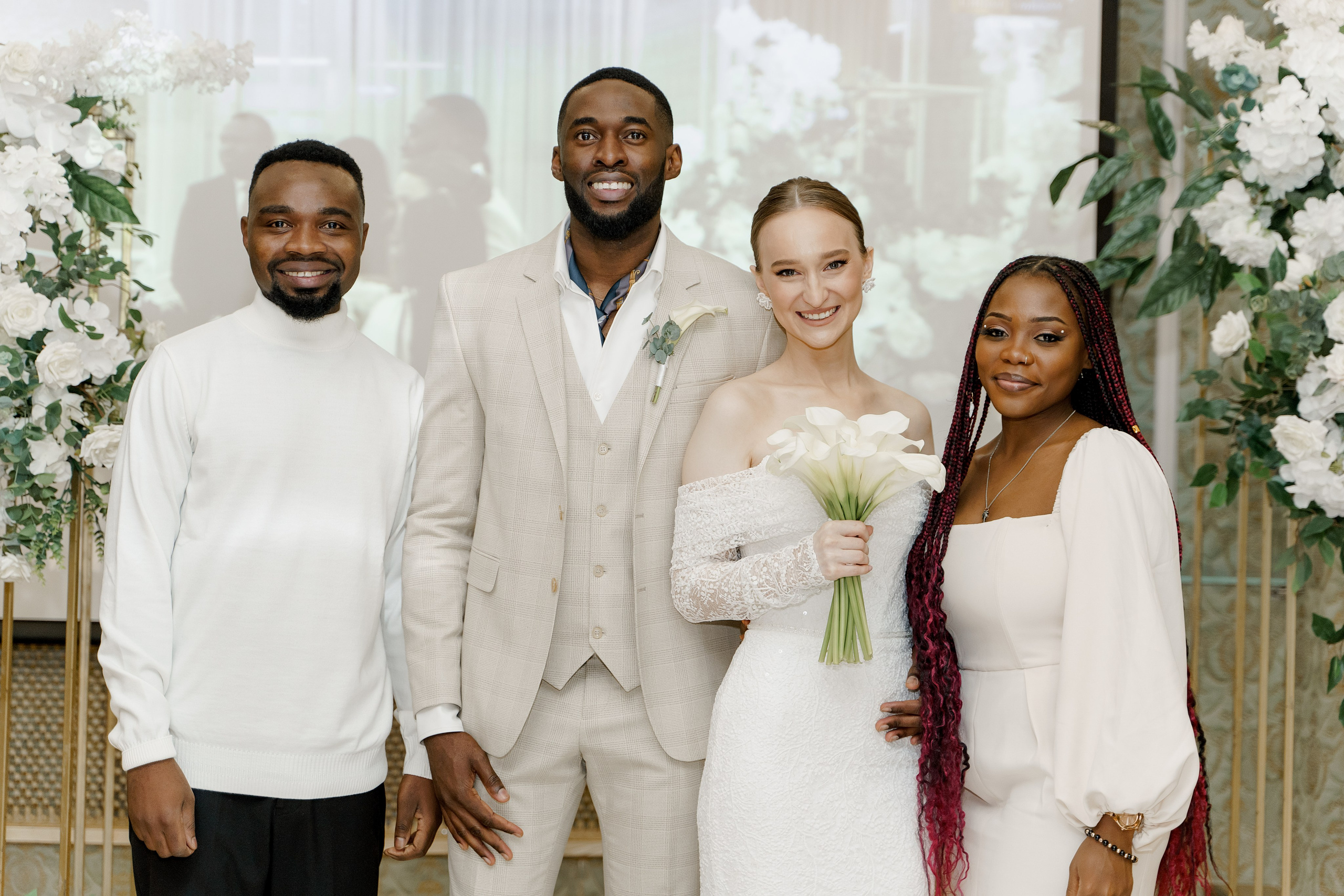 Oludola and Anastasia. Photographer based in moscow Peter Tchana