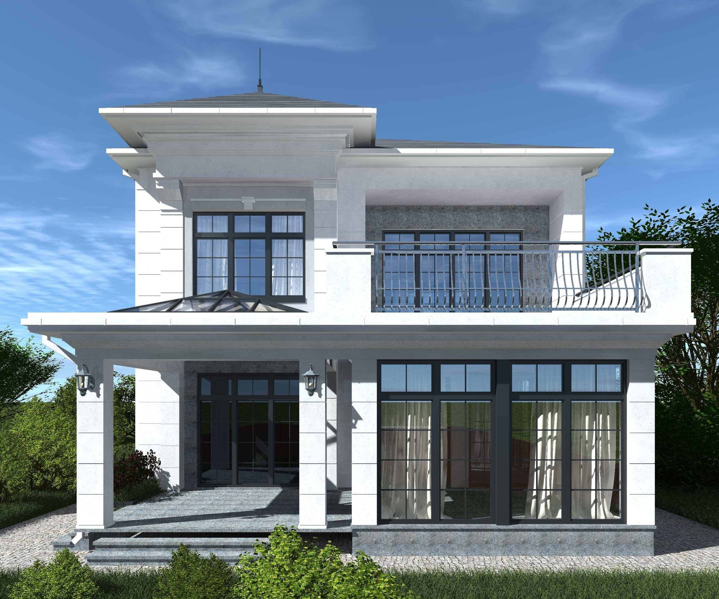 2021 / Индивидуальный жилой дом / Супсех. Архитектурное проектирование и дизайн интерьеров. г. Анапа