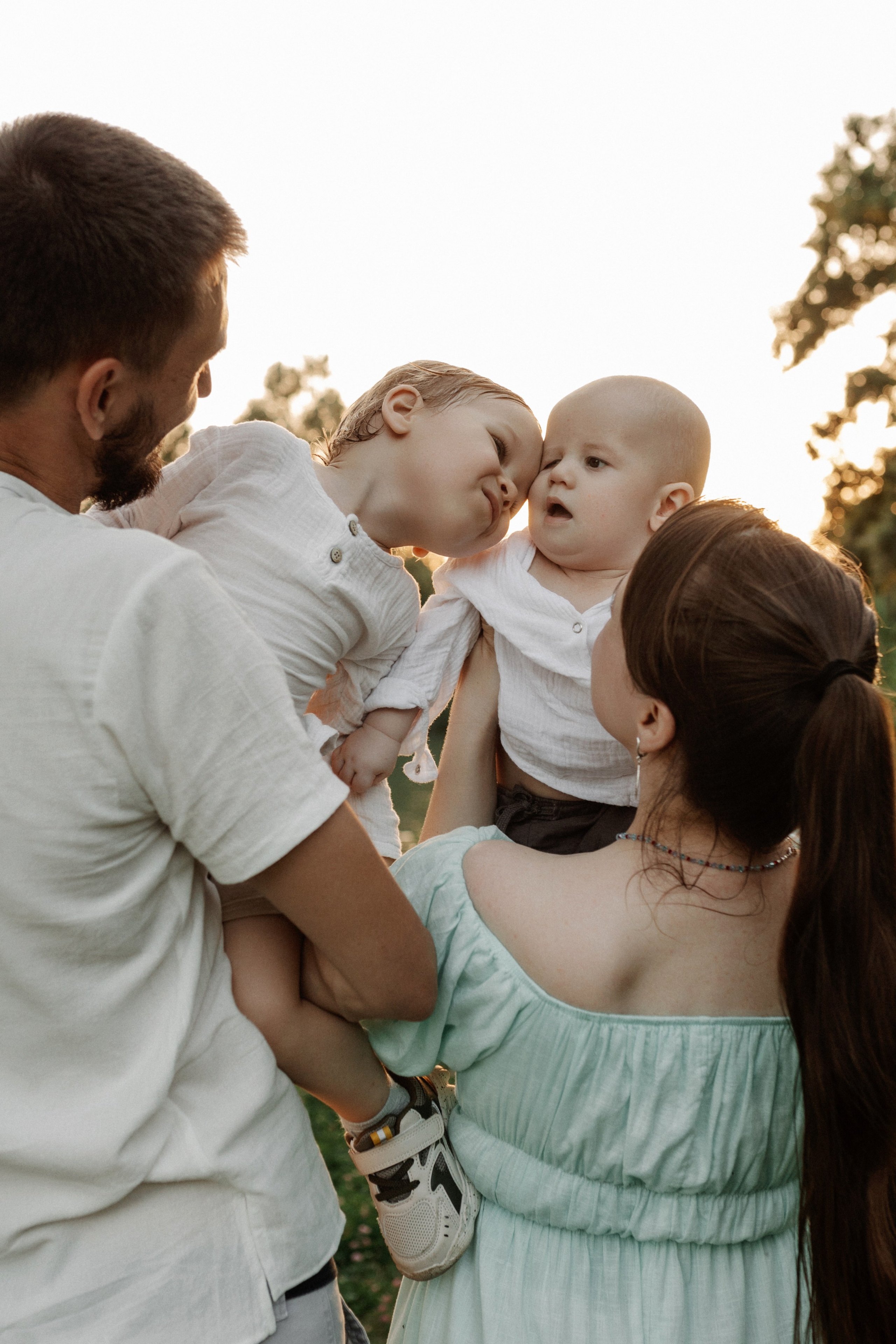 Оксана, Лёша, Рома и Коля. Семейный фотограф в Краснодаре Яна Морева