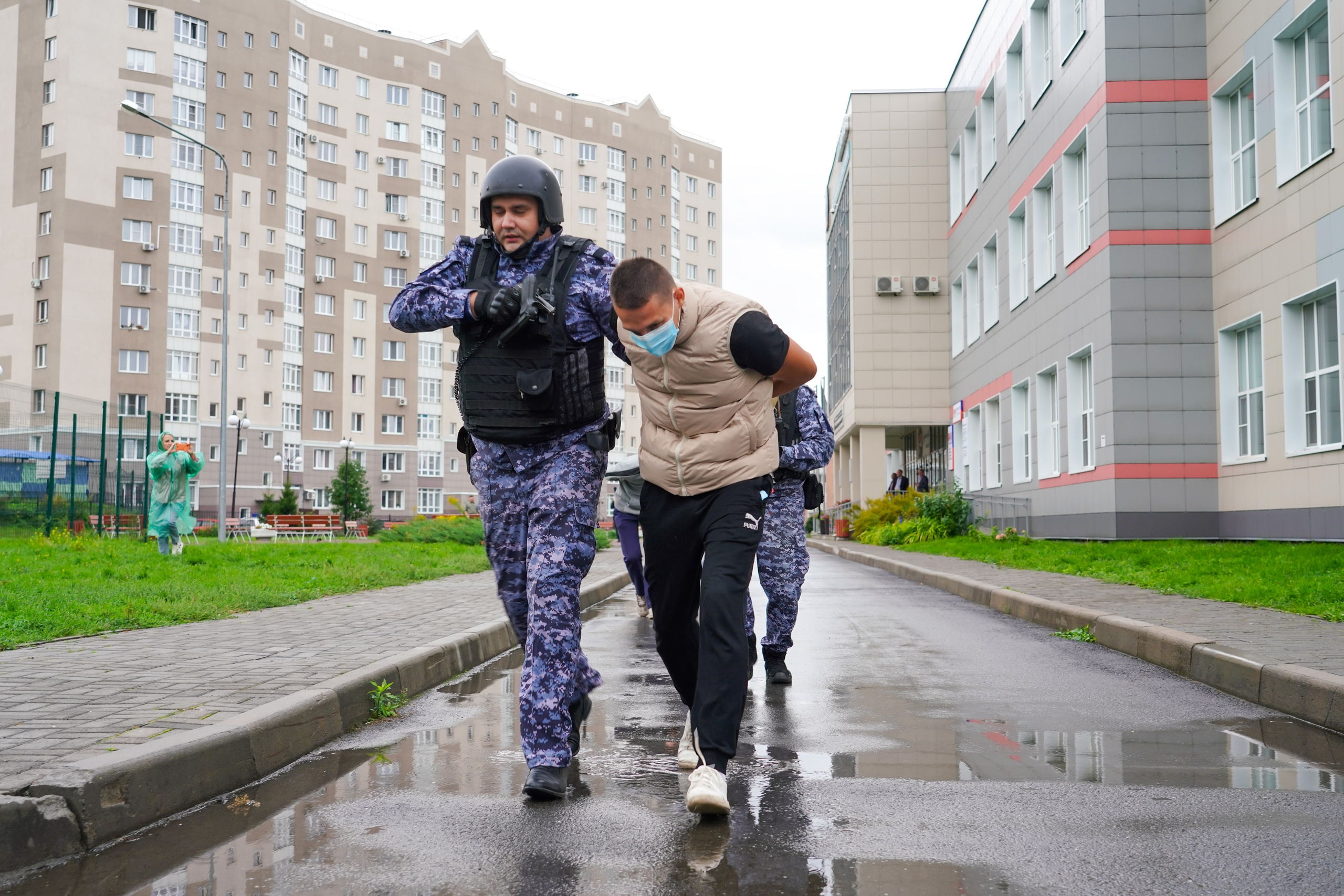 Всероссийские учения по антитеррористической угрозе. Фотограф Кемерово