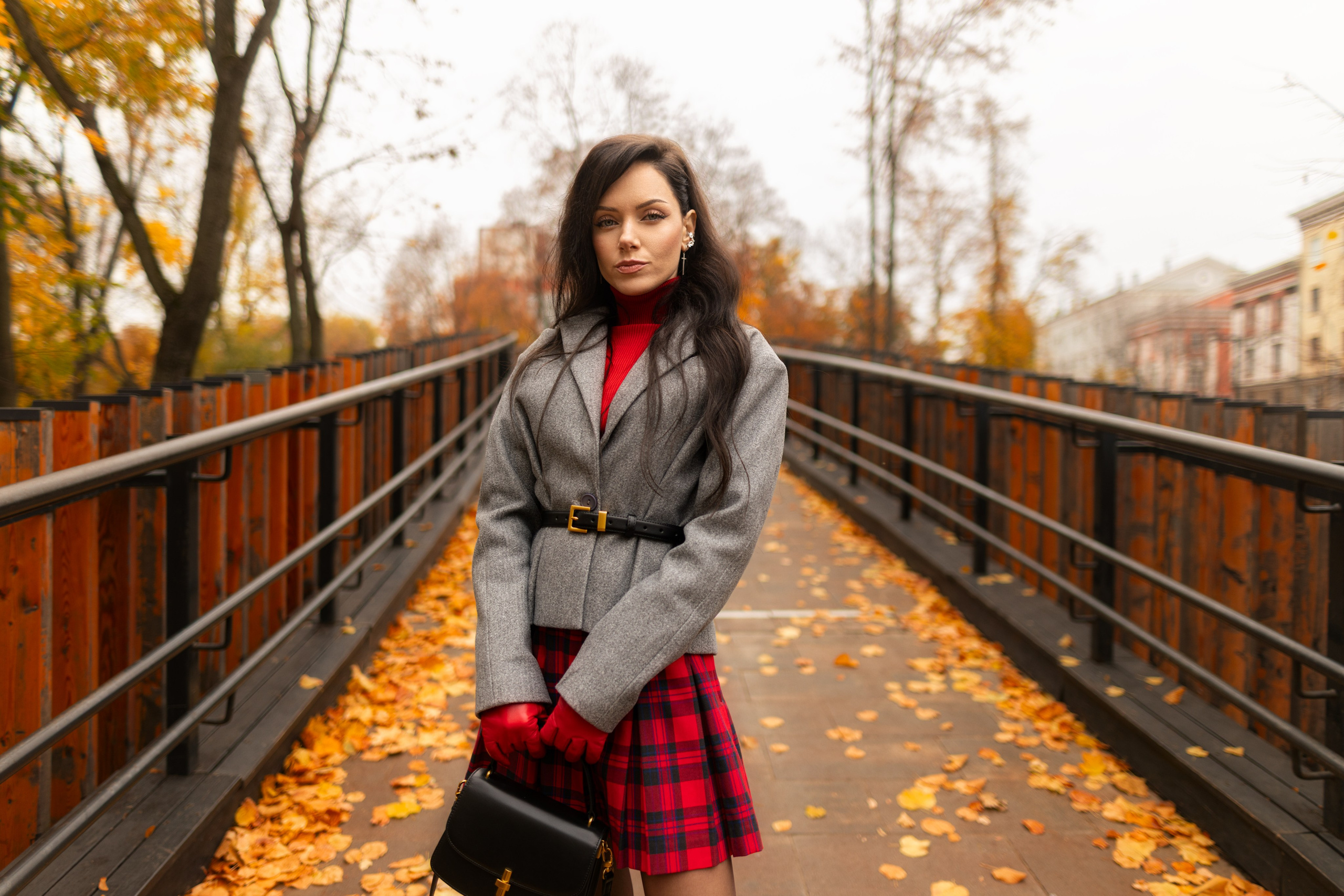 Фотосет с Екатериной в парке на осеннюю тему для «себя»