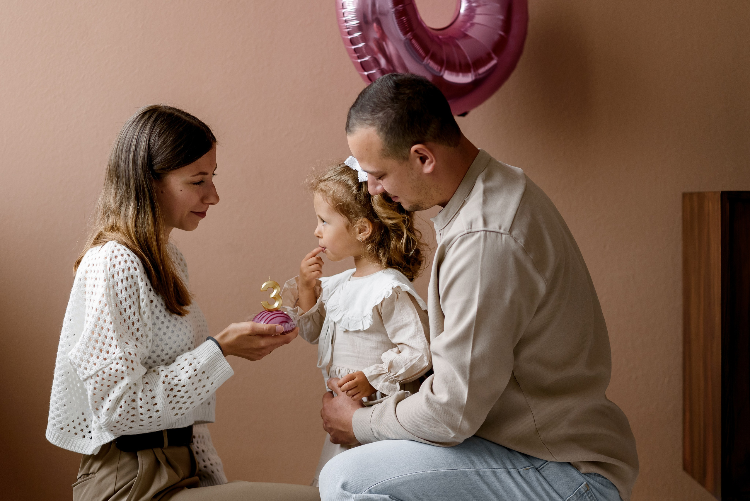 Очаровательная Ева с родителями. Свадебный и семейный фотограф в Ставрополе Роман Иванов