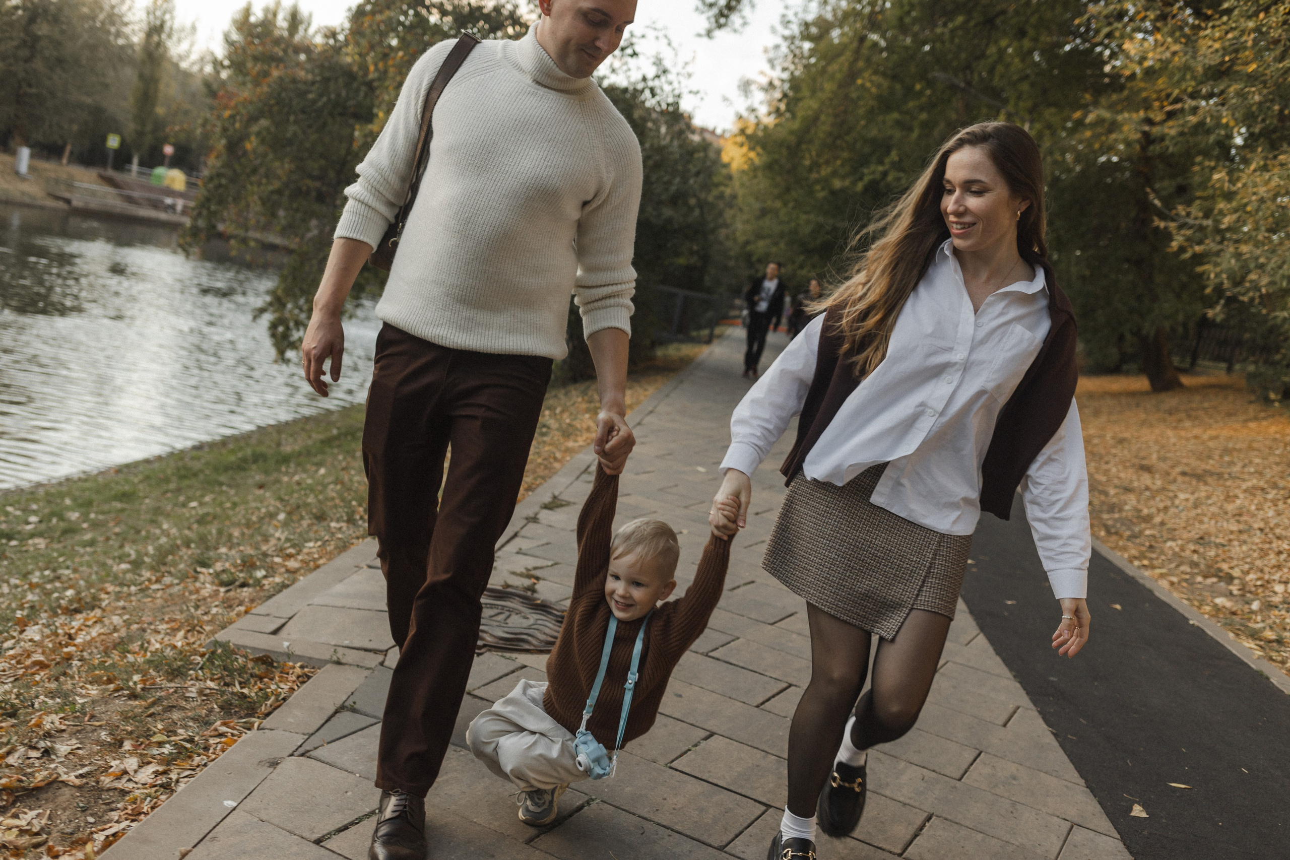 Илья, Марина и Максим. Семейный фотограф в Москве