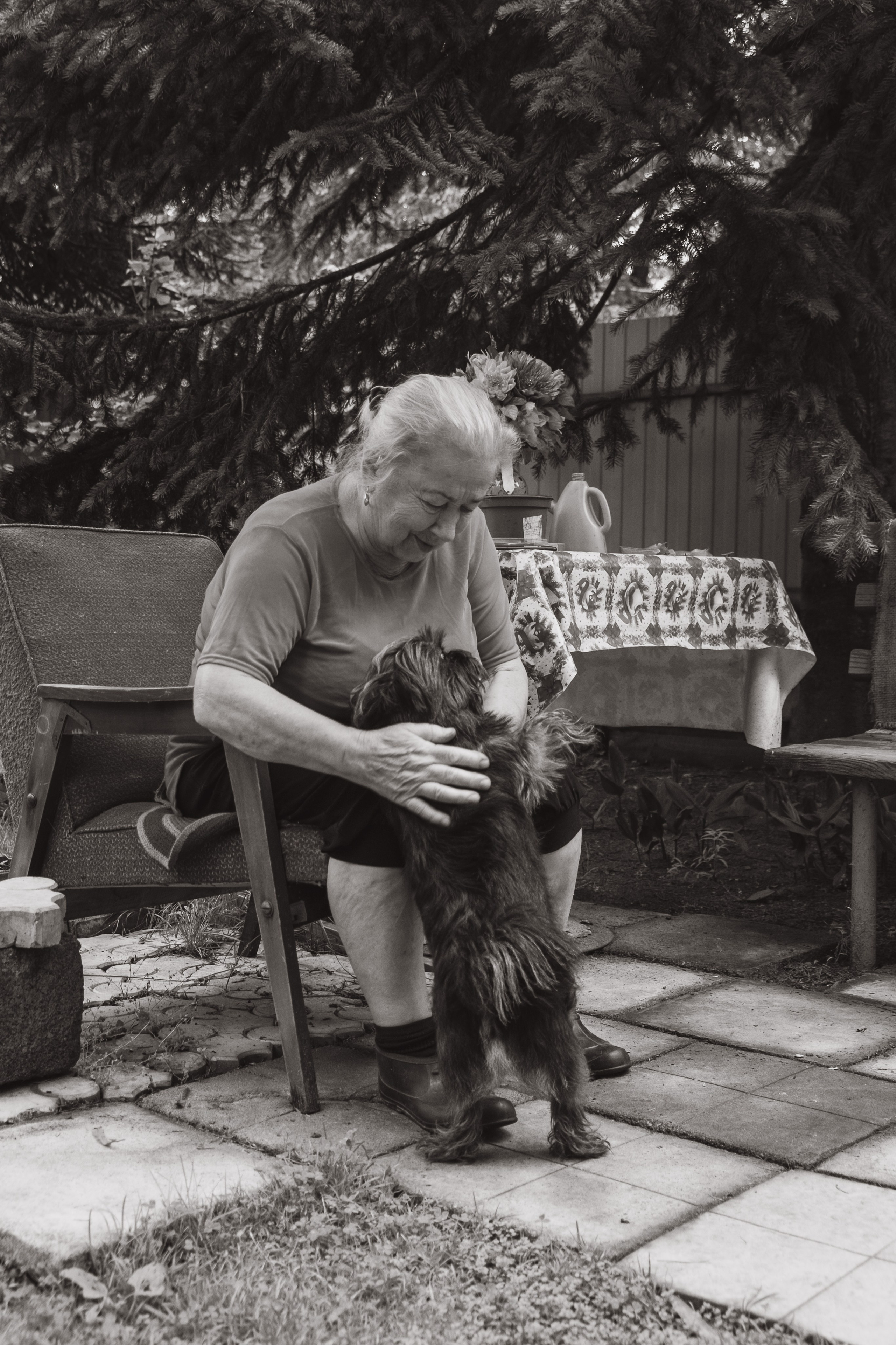 Людмила Ивановна и Настенька. Фотограф Евгения Войко Тюмень