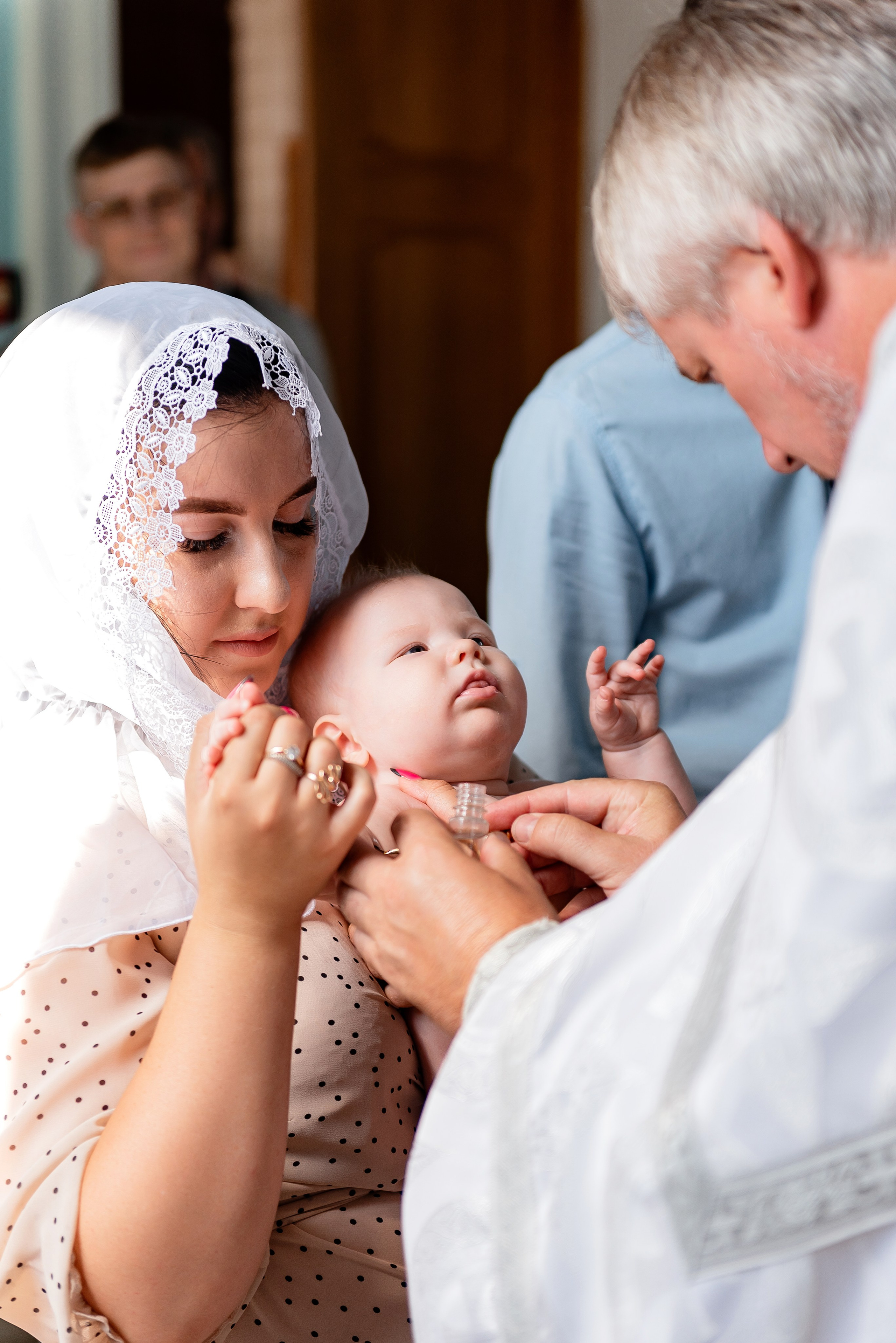 Крещение Ясеньки. Фотограф Татьяна Иванчикова