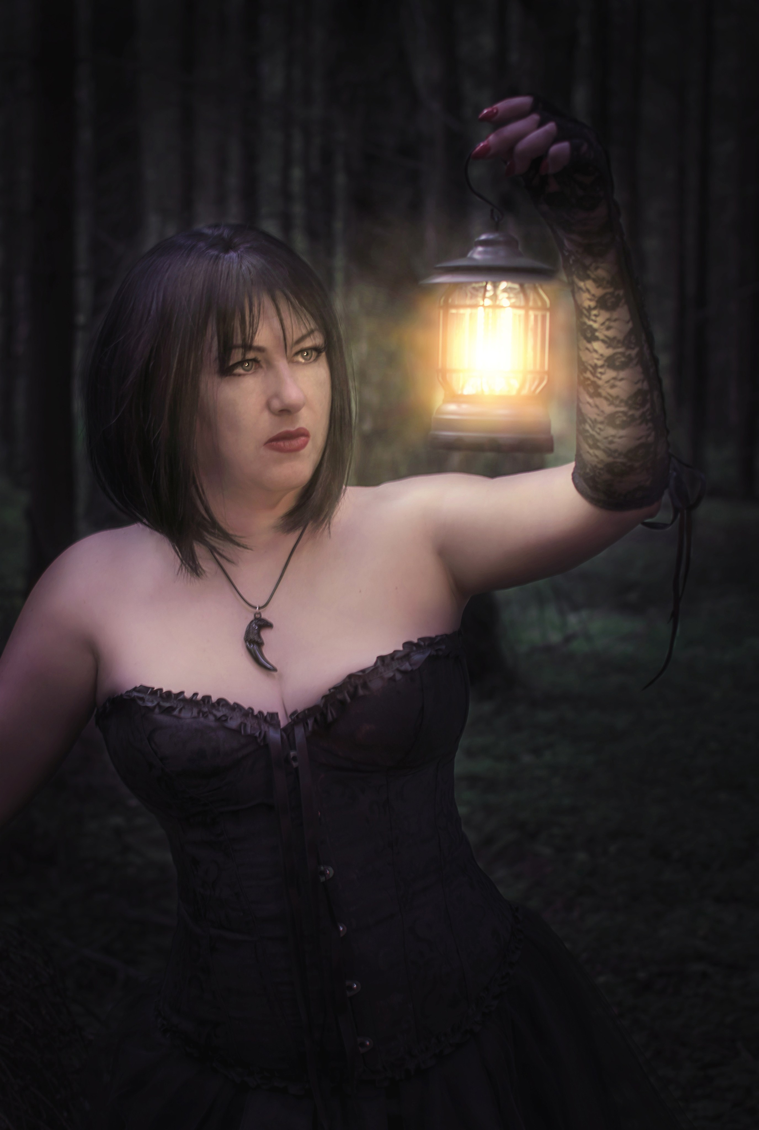 Мрачный лес. Детский и семейный фотограф в Волоколамске Ирина Шарова