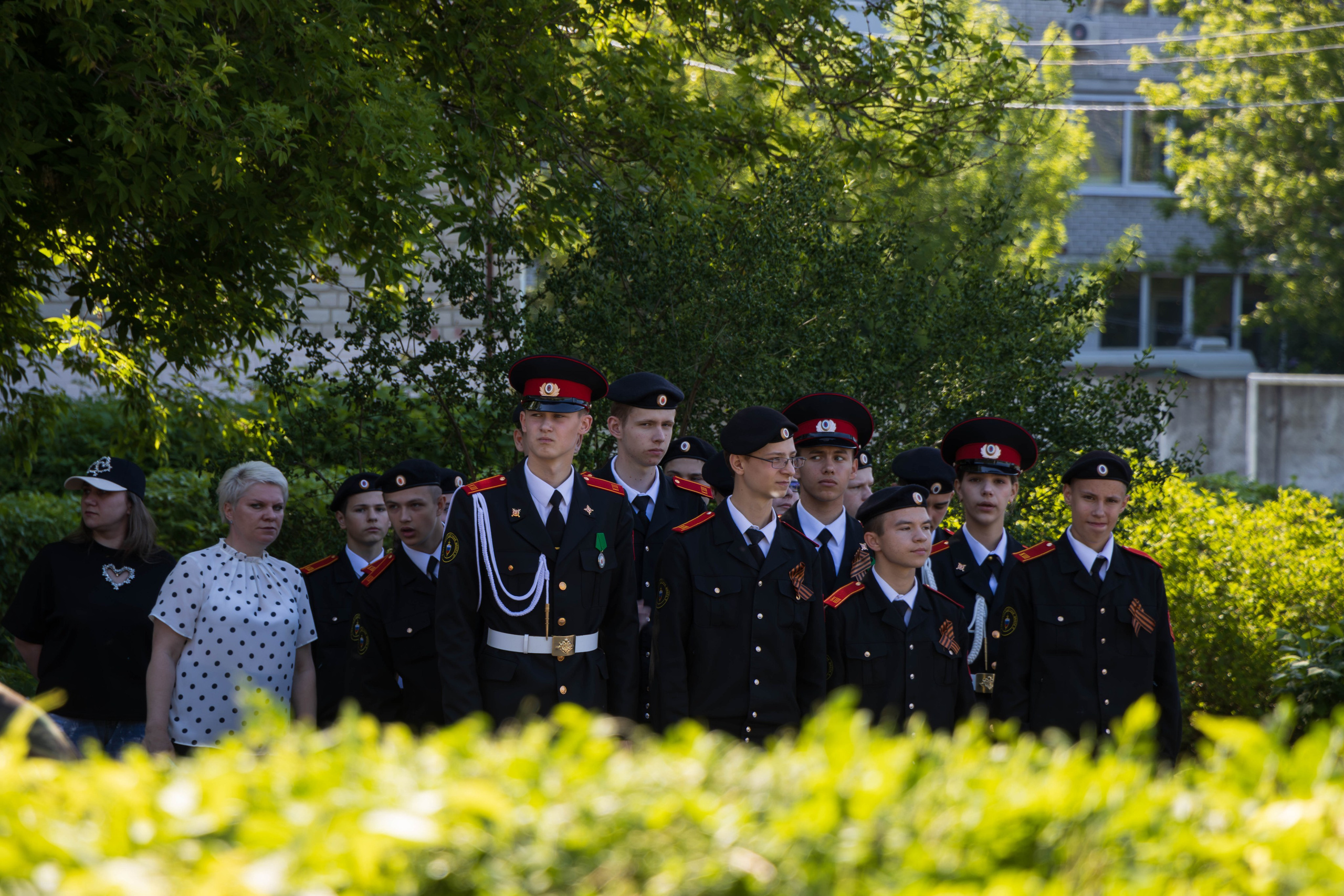 Последний звонок 2025 взвод 8"б». Фотограф Татьяна Матрос
