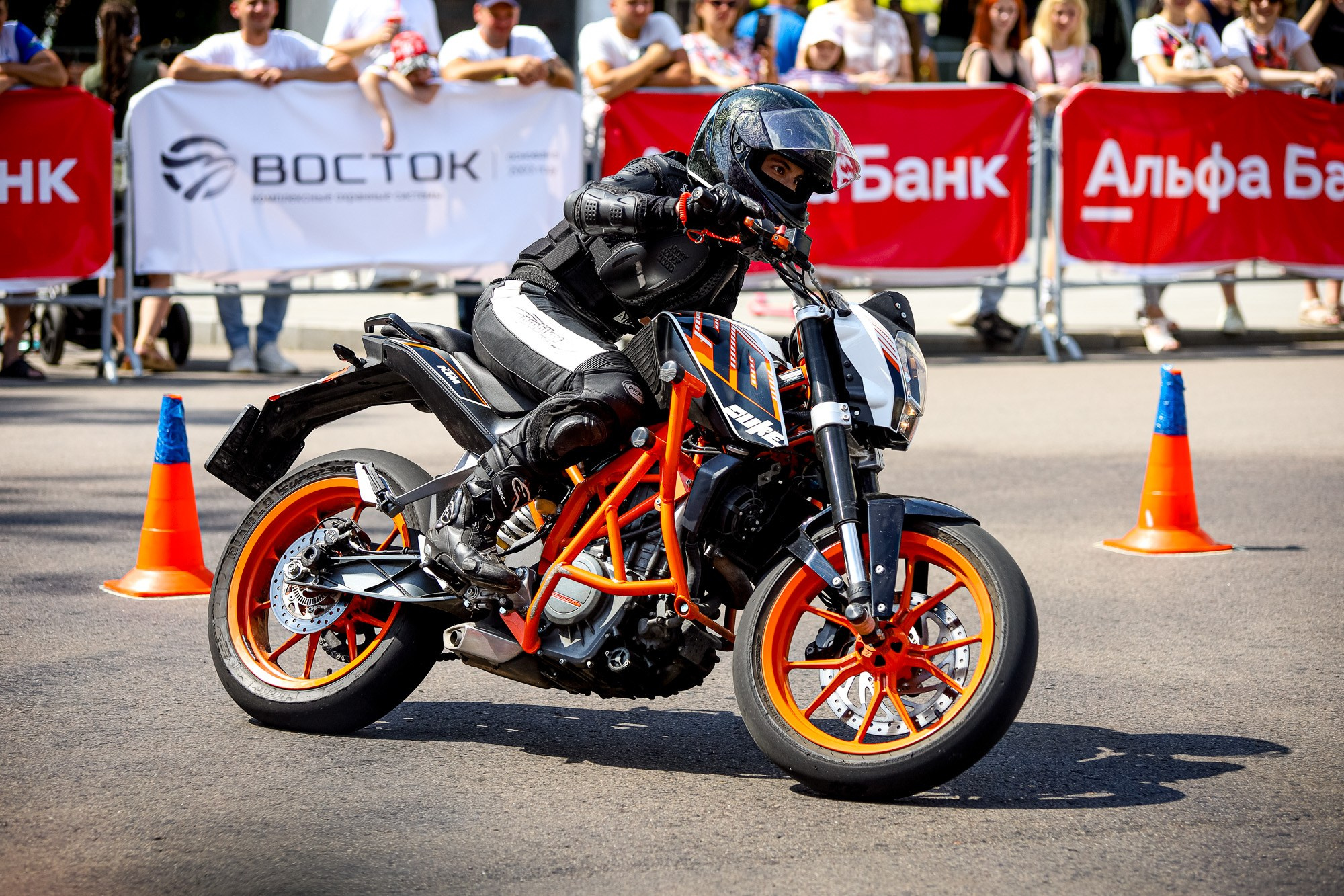 Кубок России по фигурному управлению мотоциклом. Спортивный фотограф Вадим Добедченков
