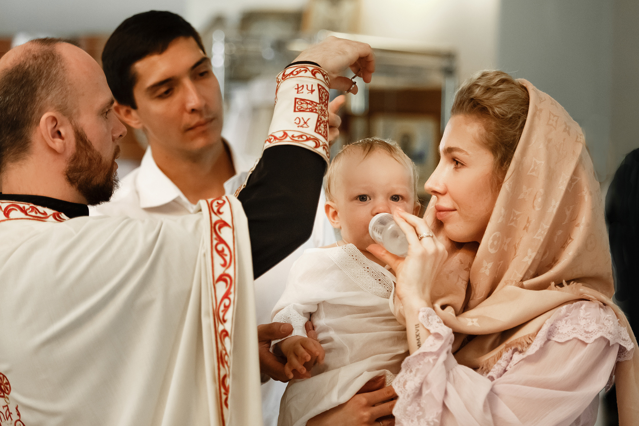 Фотосъемка крещения. Фотограф на крещение, венчание, свадьбу. Тула, Новомосковск