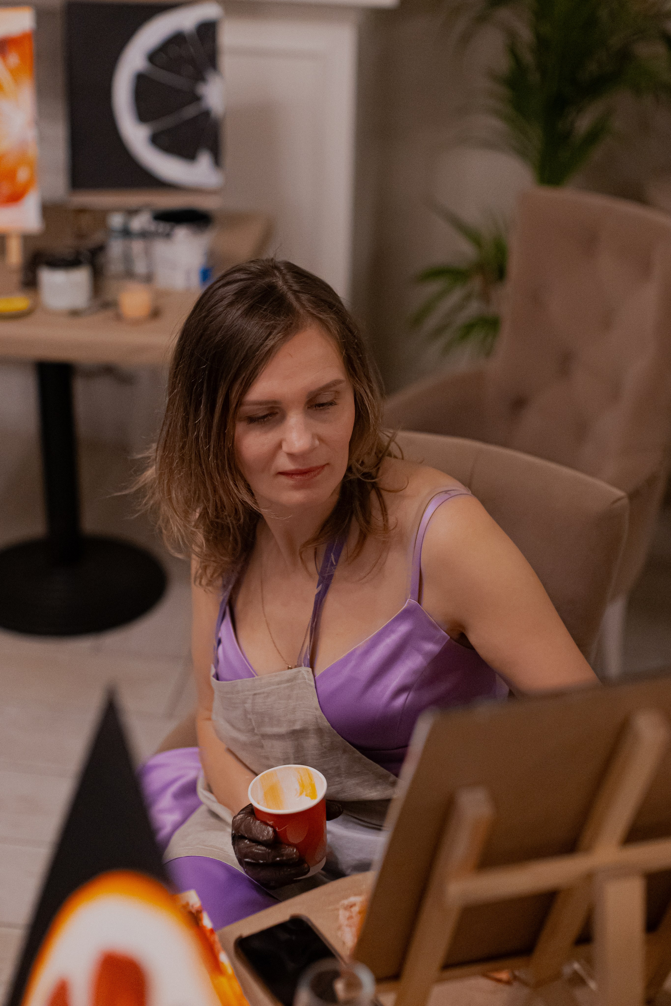 Мк Апельсин (для женского клуба ВМЕСТЕ). Анастасия Ракчеева Художник