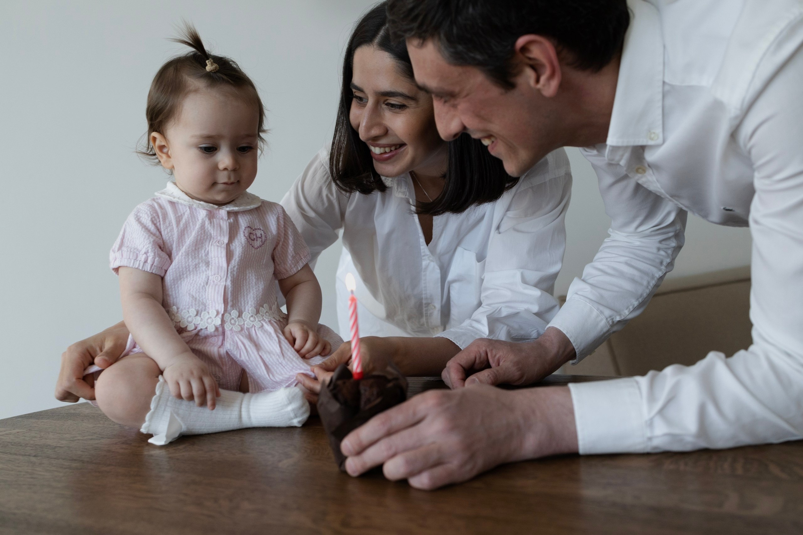Малышка Оливия с родителями. Женский и семейный фотограф в Москве Анастасия Филимонова