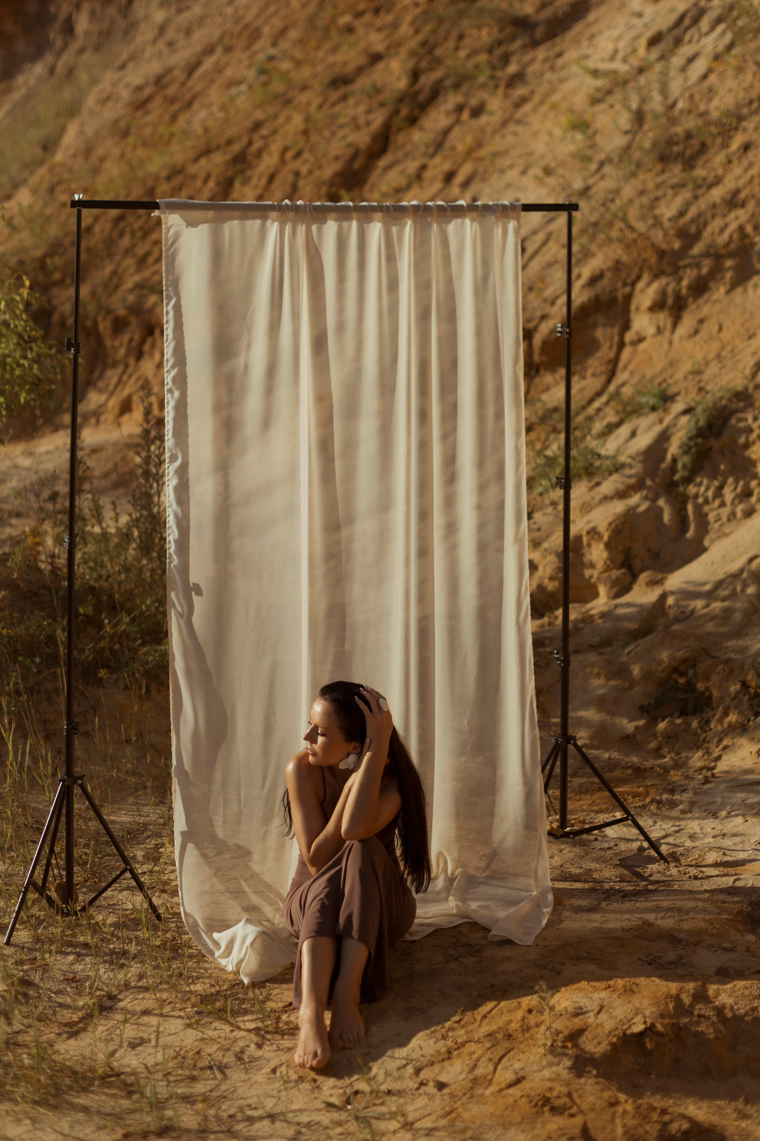 Светлана «Desert rose». Фотограф Мария Щеголькова. Чувственный женский портрет