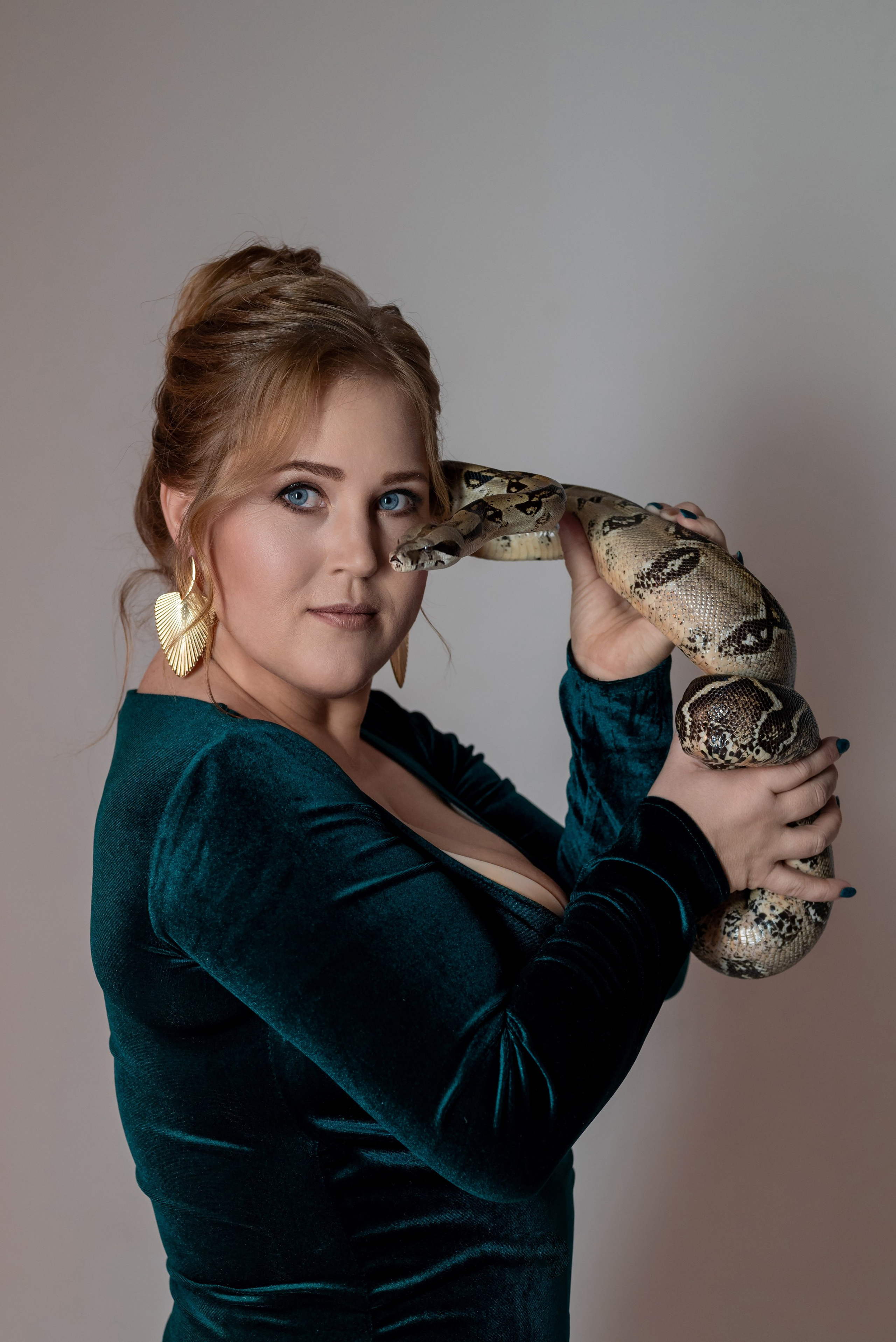 Фотопроект со змеёй 2025 г. Фотограф в городе Салават