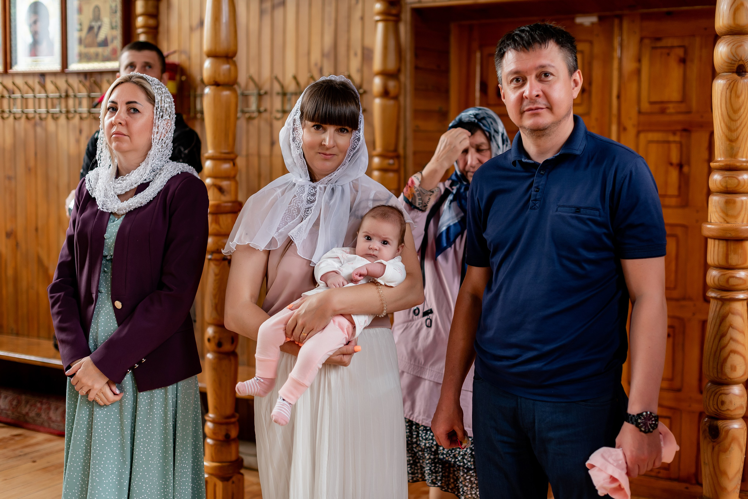 Крещение Ксении. Фотограф Татьяна Иванчикова