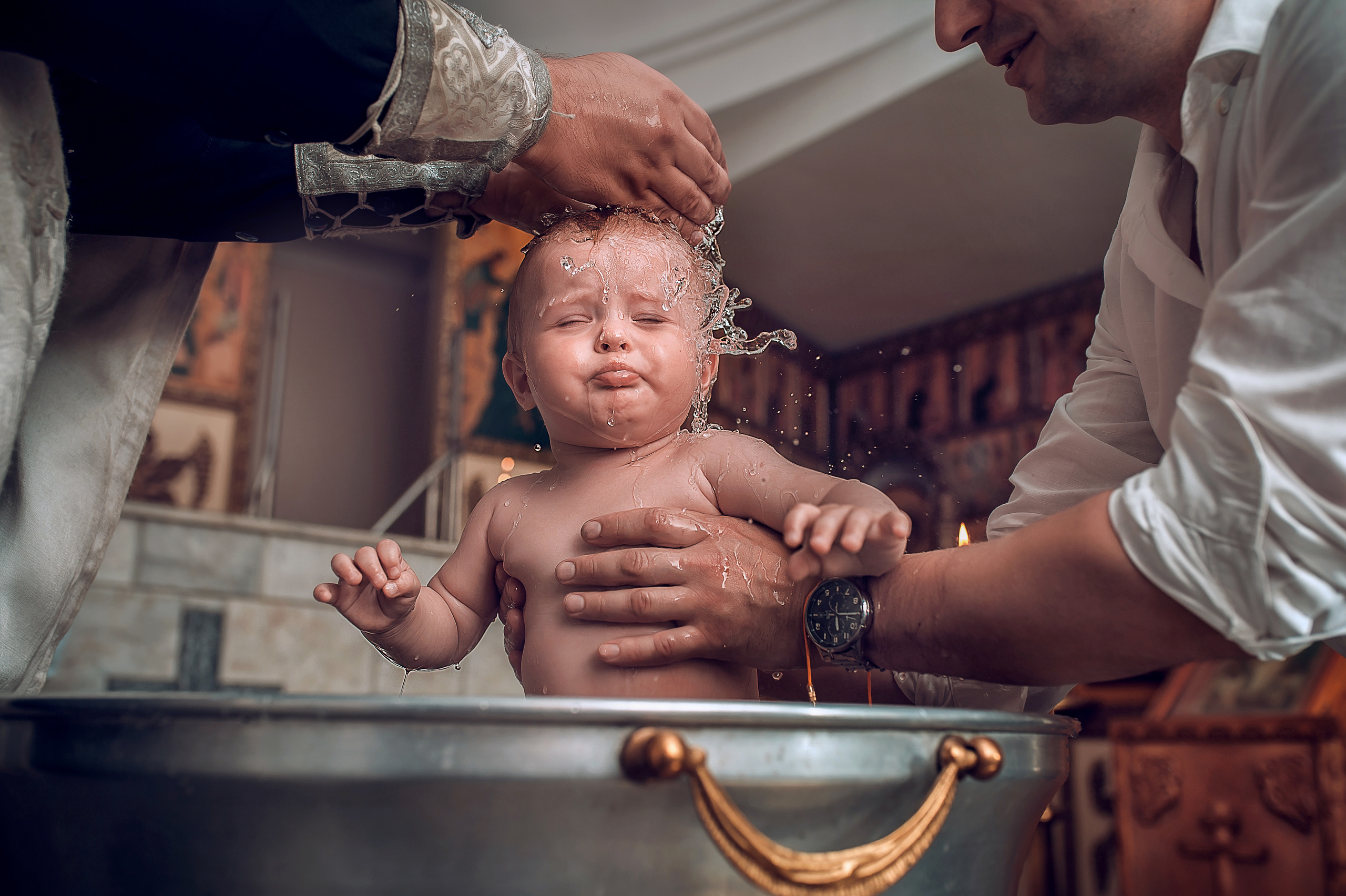 Таинство крещения. Фотограф на Крещение