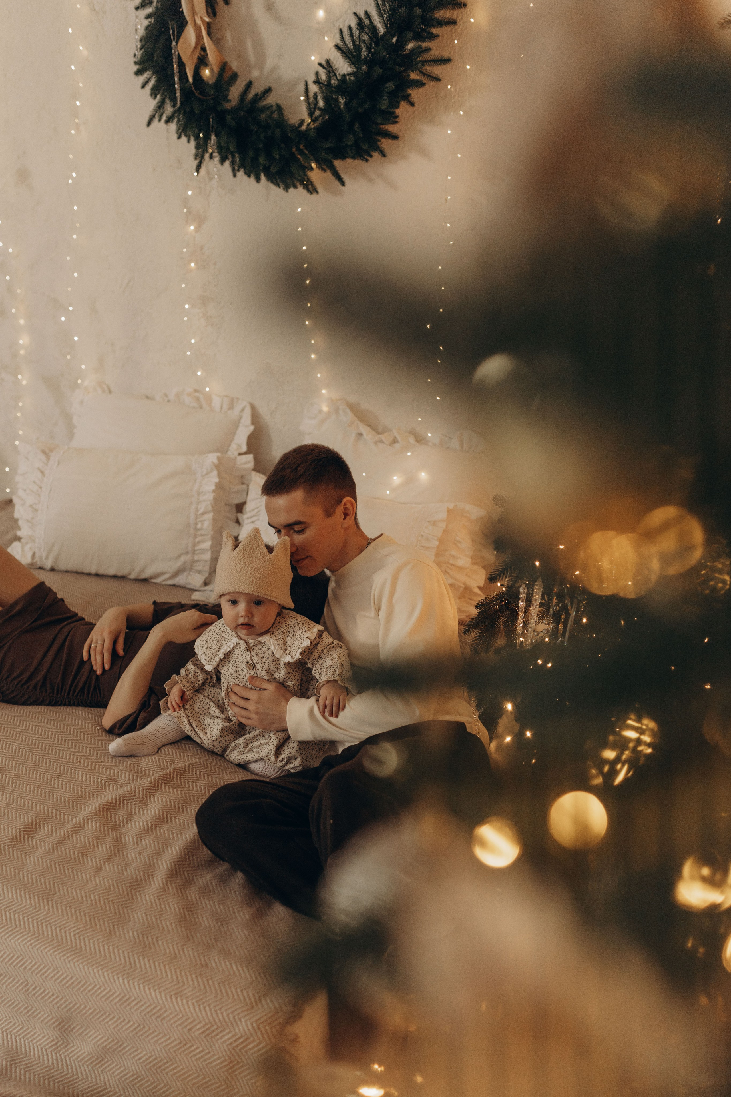 Новогодняя история Дмитрия, Полины и Анюты. Фотограф в Ставрополе Svetlana Matveeva