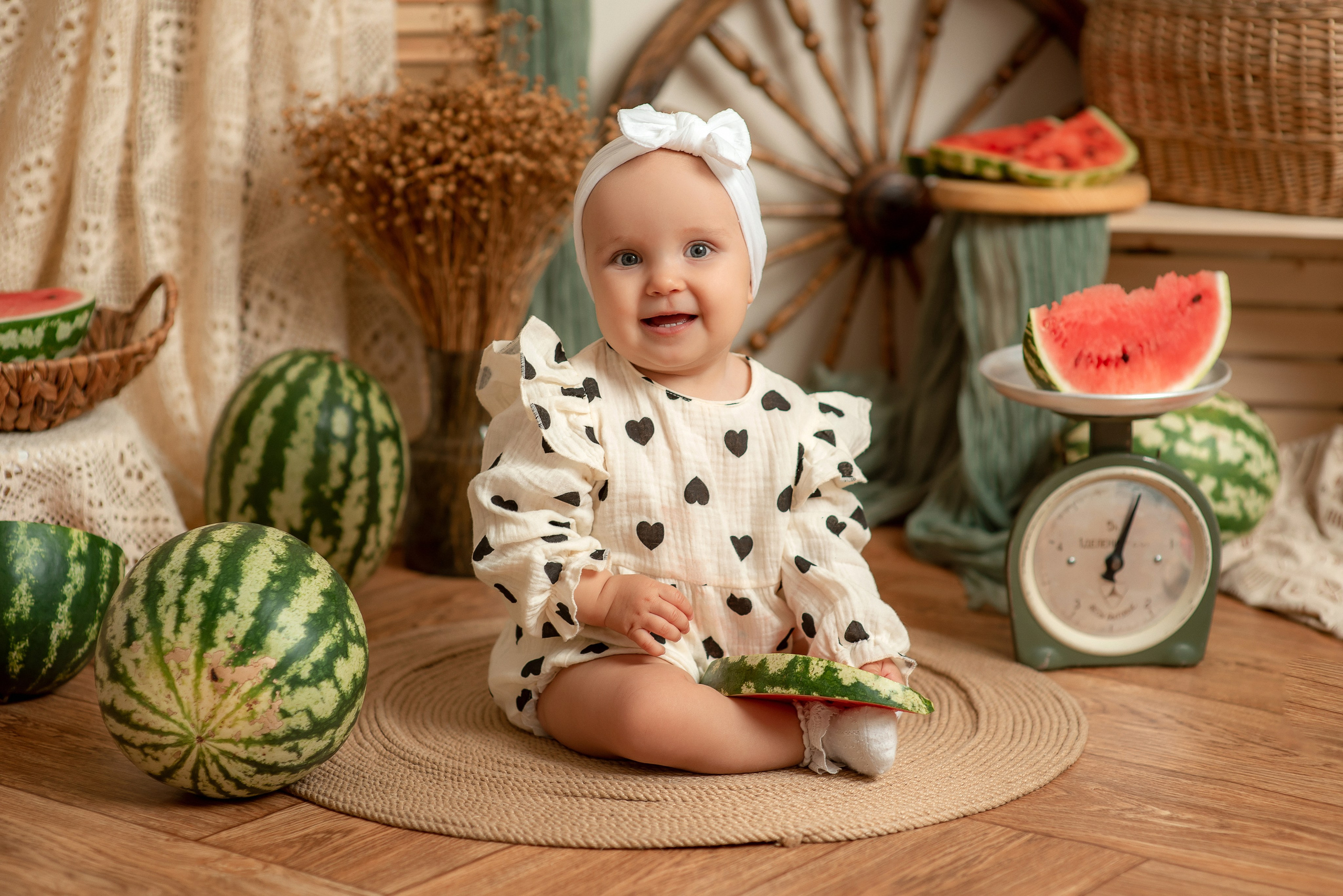 Арбузная фотосессия с Лизой и Софией. Семейный и детский фотограф Наталья Горда