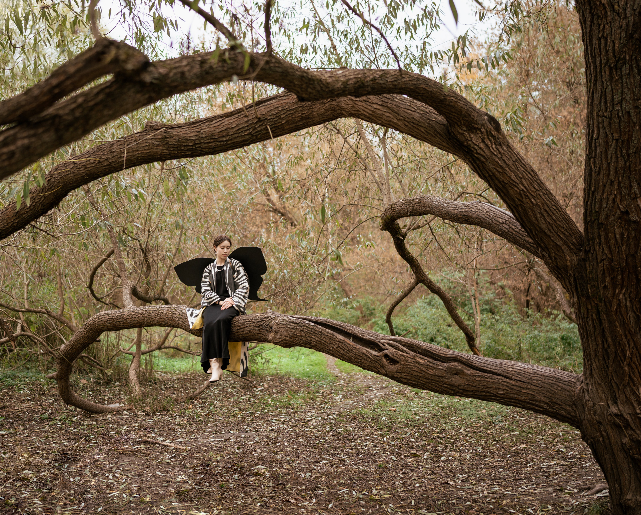 Персональная фотосессия в парке. Женская фотосессия.