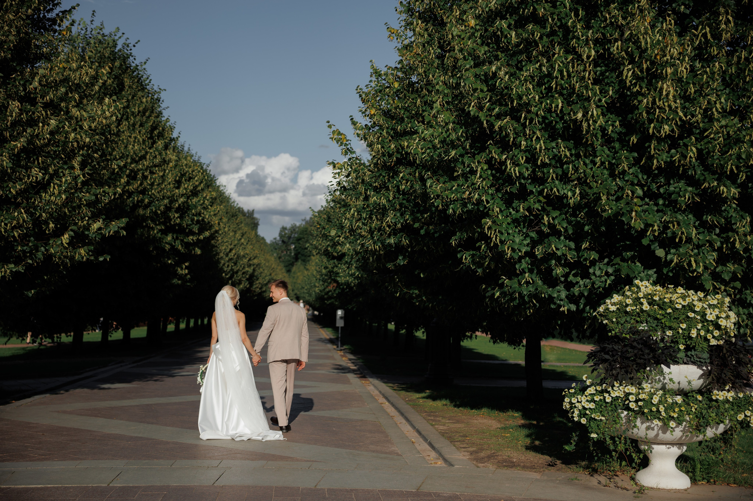 Отель «Милан», Шипиловский ЗАГС, прогулка в парке Царицыно. Свадебный и репортажный фотограф (Москва, Королев и другие)