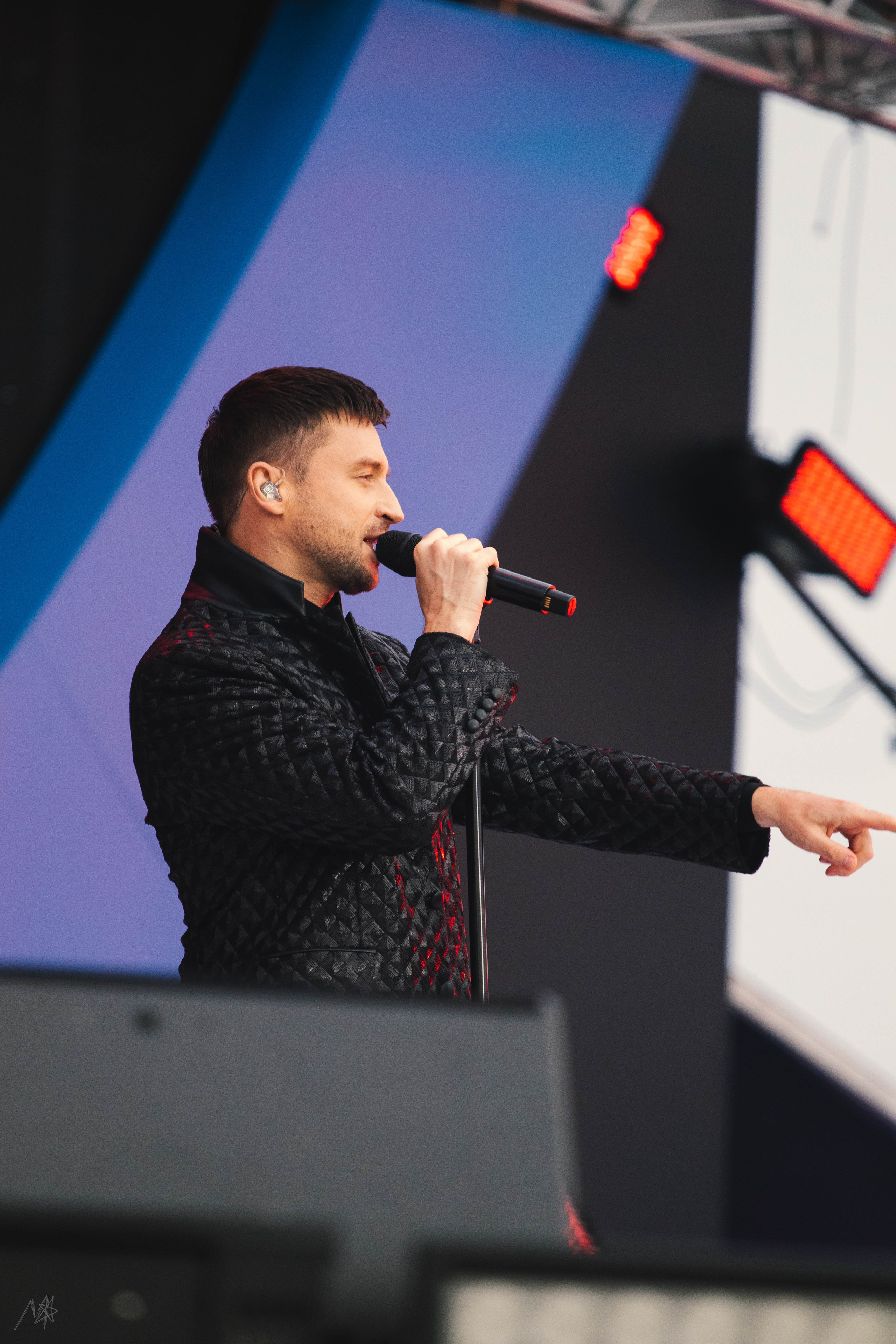 Сергей Лазарев // VK фест Санкт-Петербург. Концертный фотограф