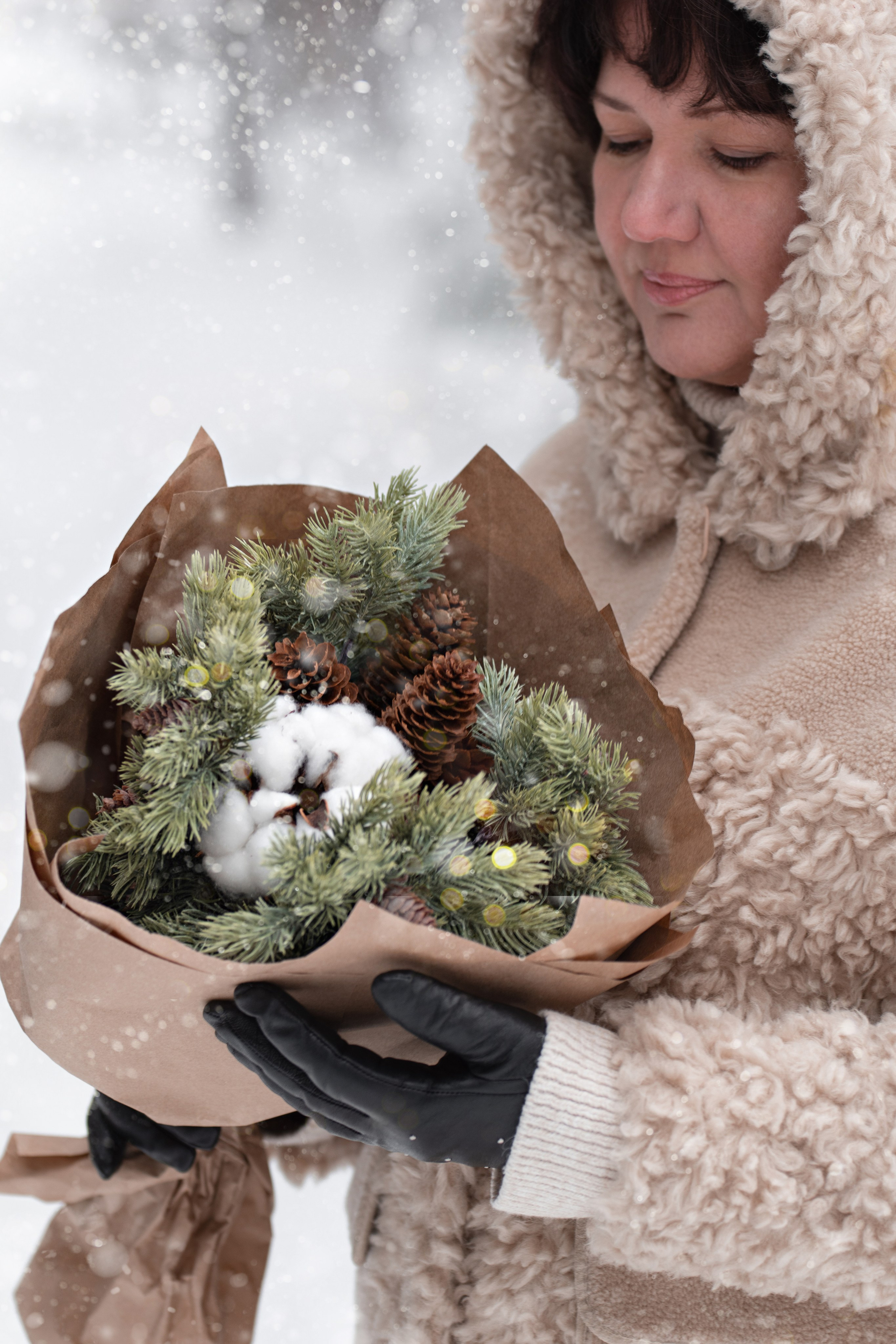 В зимнем лесу. Свадебный и семейный фотограф в Казани Диана Портнова