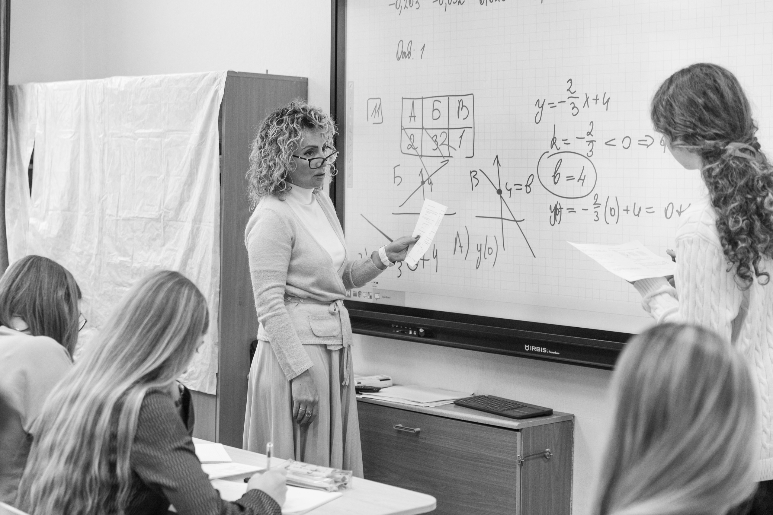 Репортаж с урока. Школьный фотограф в Москве Семенова Ирина