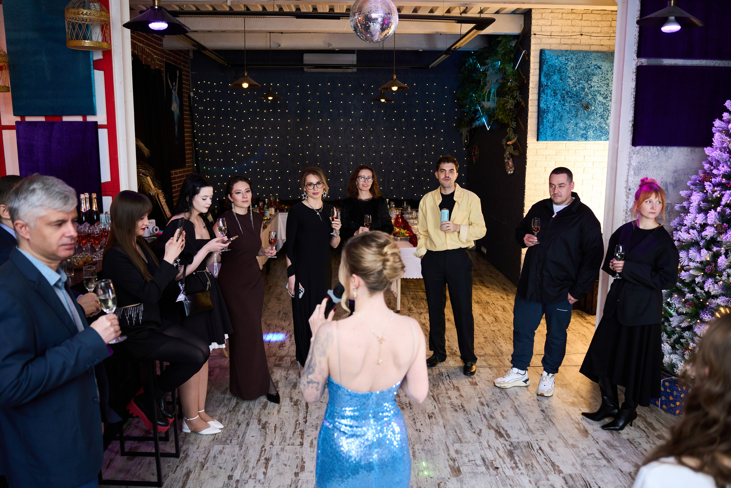 Новогодний корпоратив HitMedia. Елизавета Мальгина, фотограф в Москве