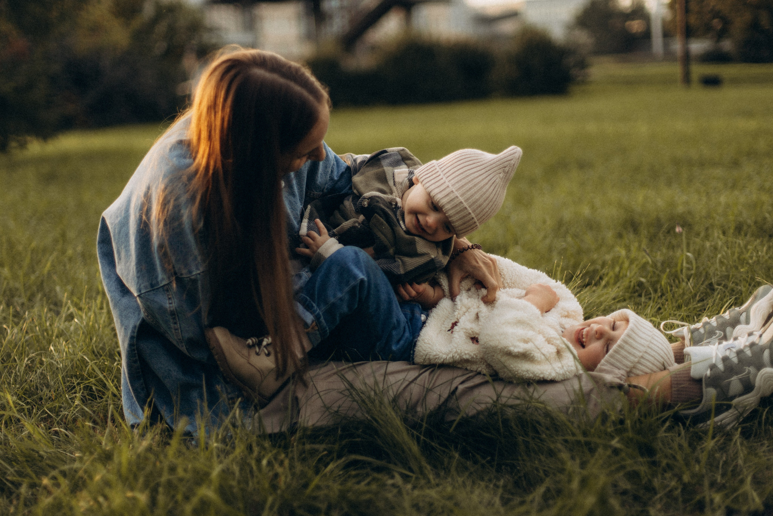 Тоня, София (3 года) и Леон (1 год). Семейный и детский фотограф Красноярск Иркутск Денк Анна