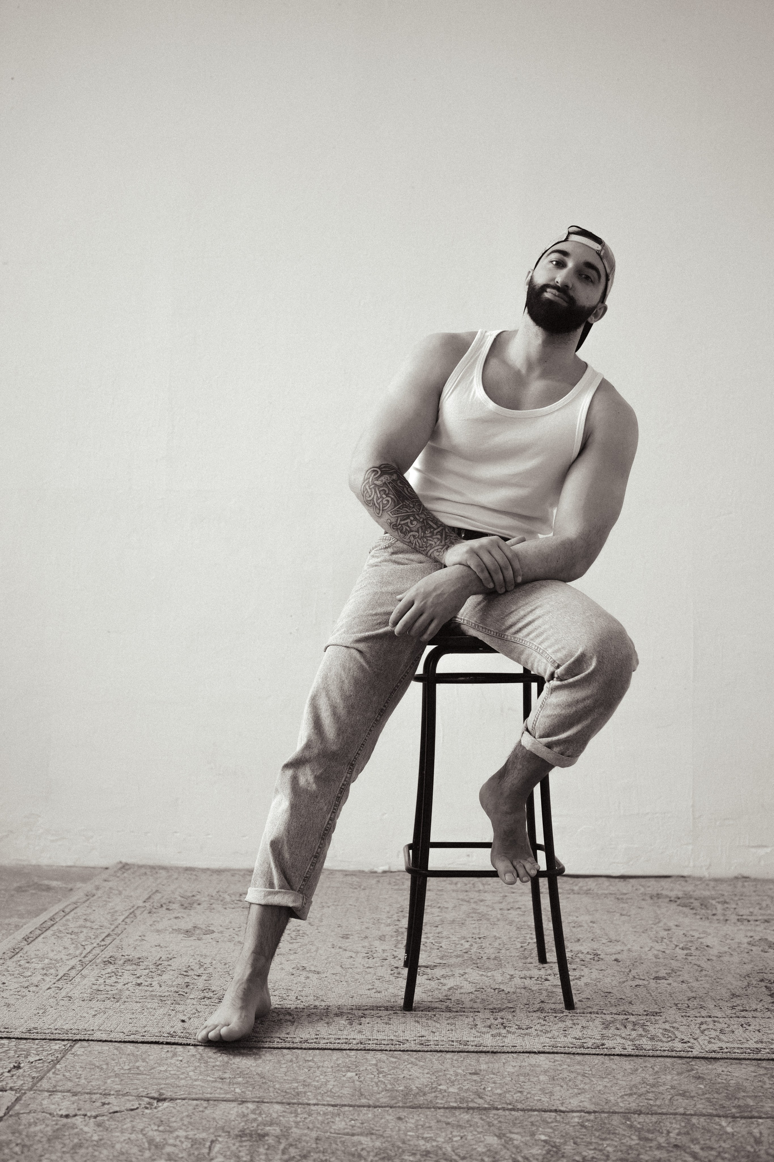 Мужской портрет. Ню фотография, портреты, атмосферные съемки