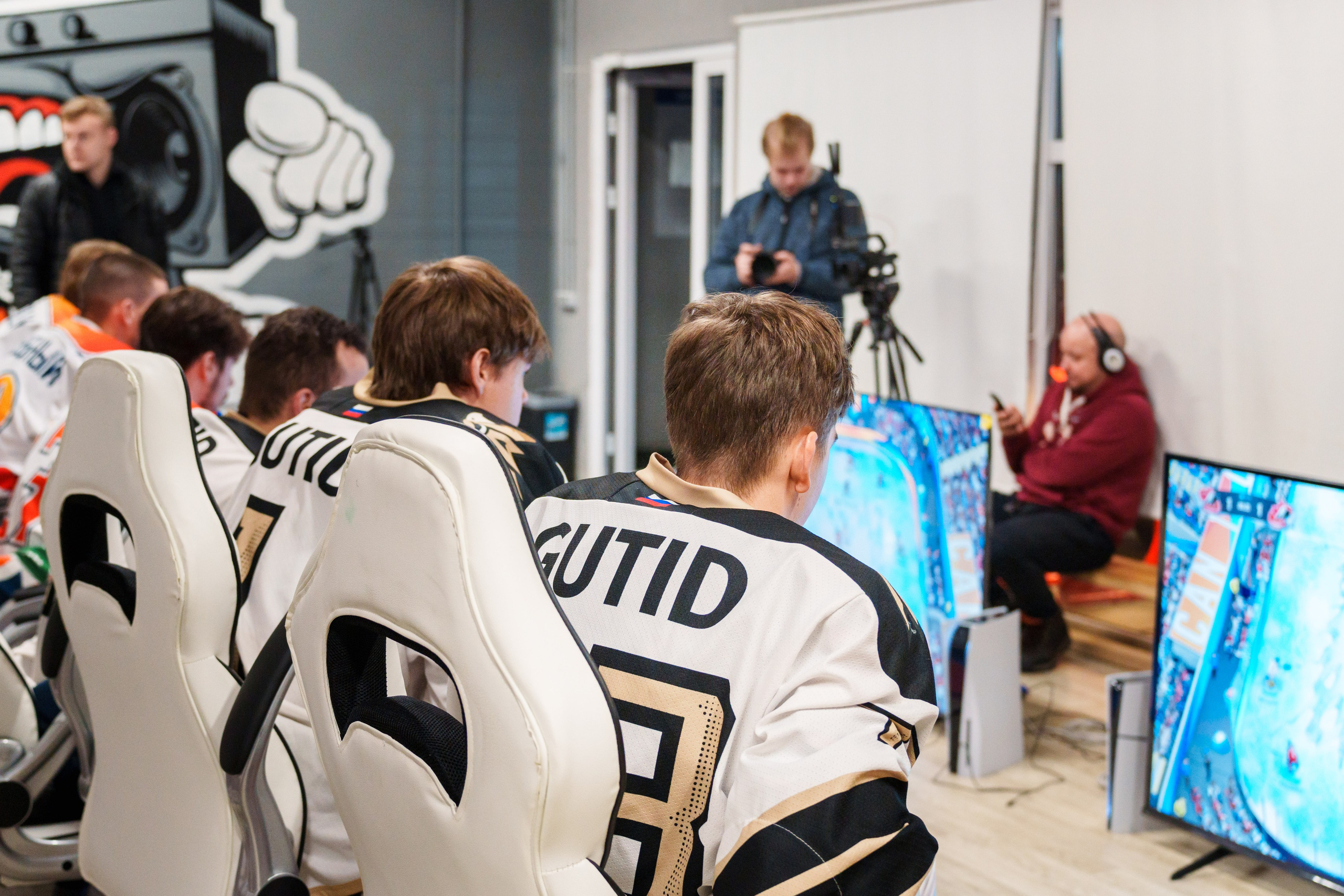 Фиджитал хоккей. Репортаж для спортивного клуба ГУТИД. Фотограф в Санкт-Петербурге Ибрагимова Алина