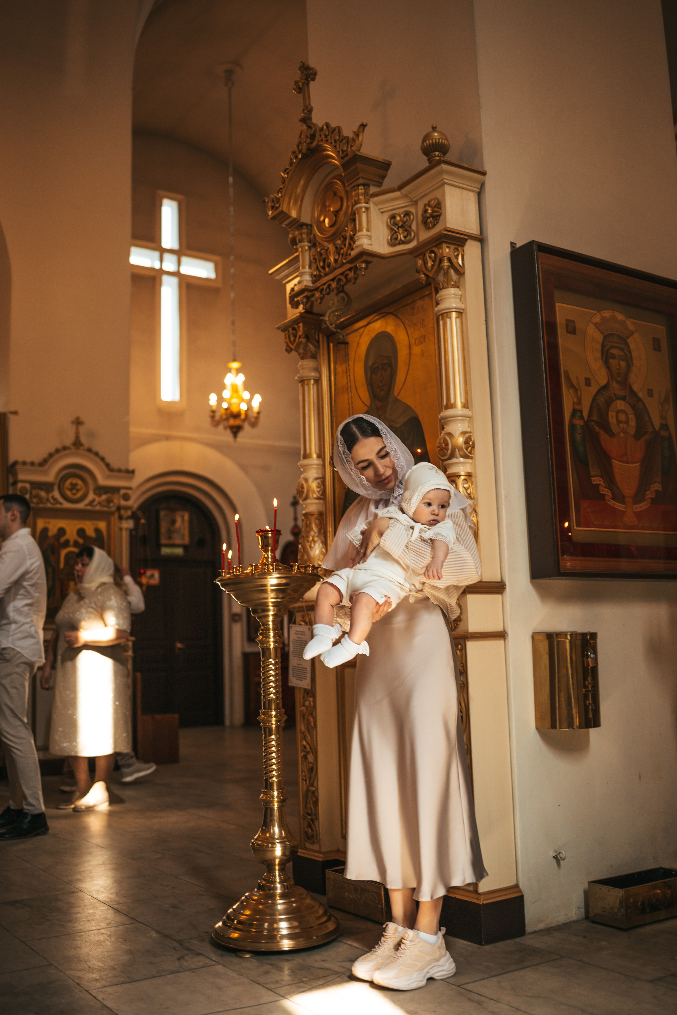 Таинство Крещения (Макар). Фотограф новорождённых Newborn Москва