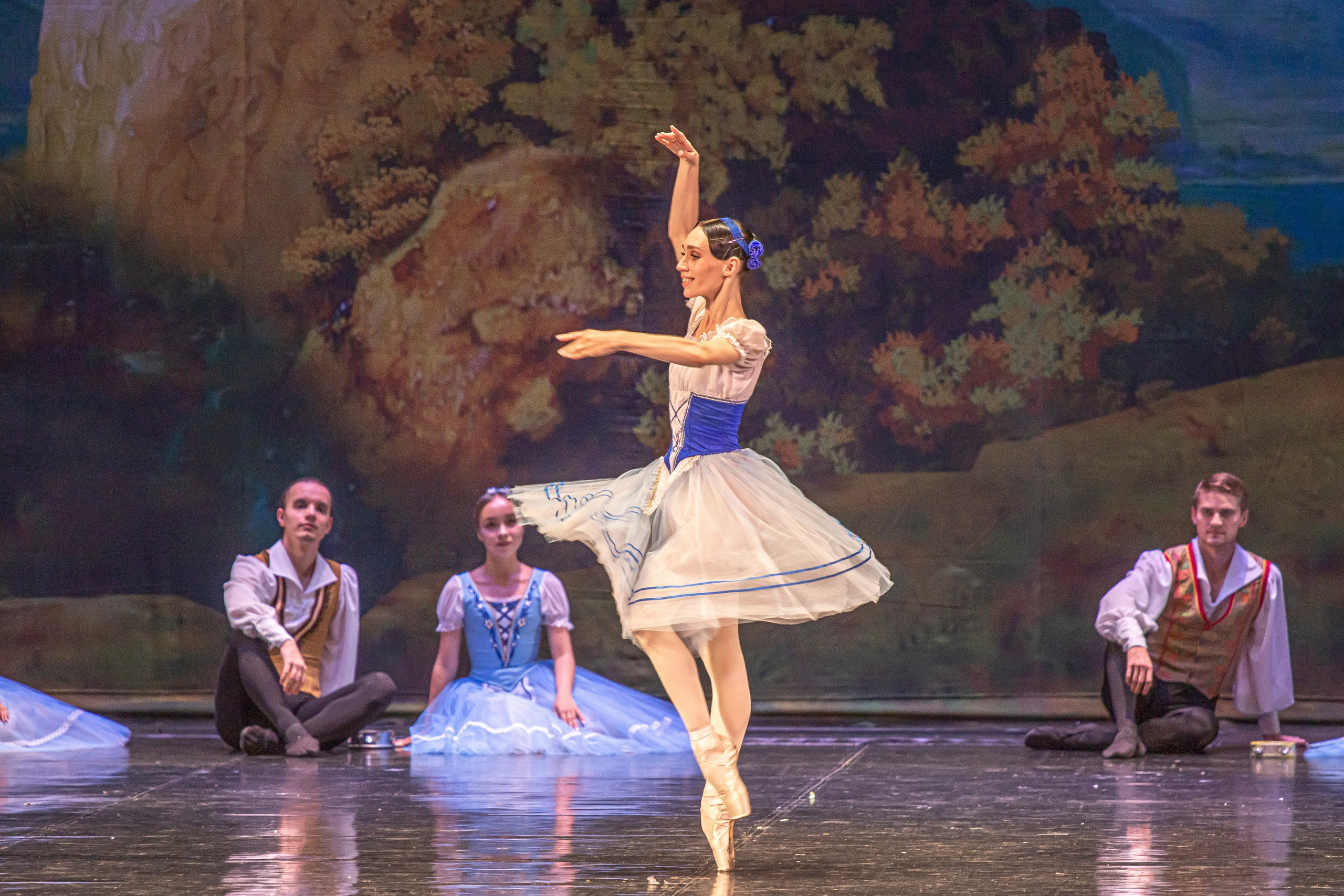Жизель балет Марийского театра оперы и балета на сцене Зимнего театра. Фотограф в Сочи Юрий Шептаев