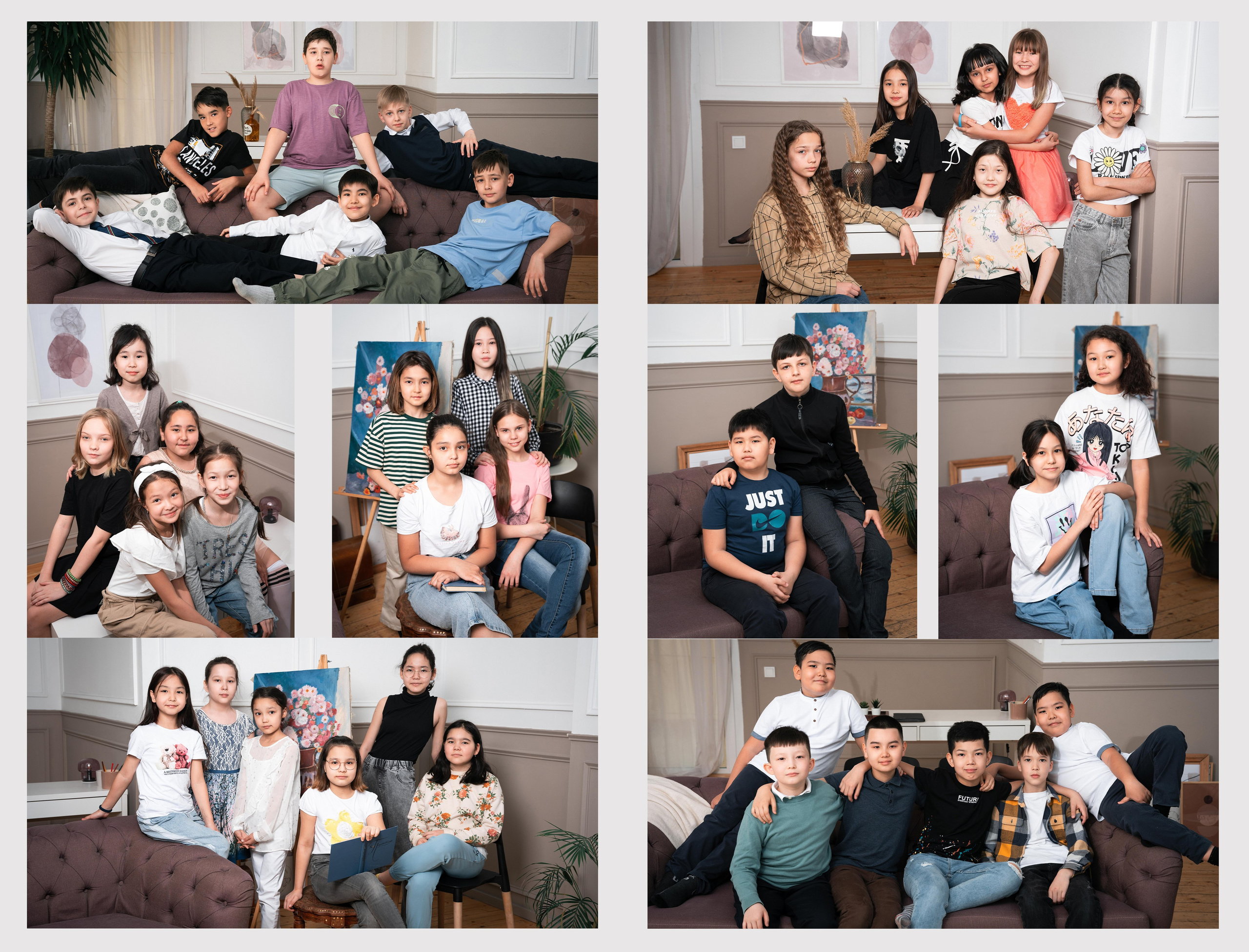 Школьные виньетки. Профессиональный, коммерческий, индивидуальный фотограф Талгат Бади